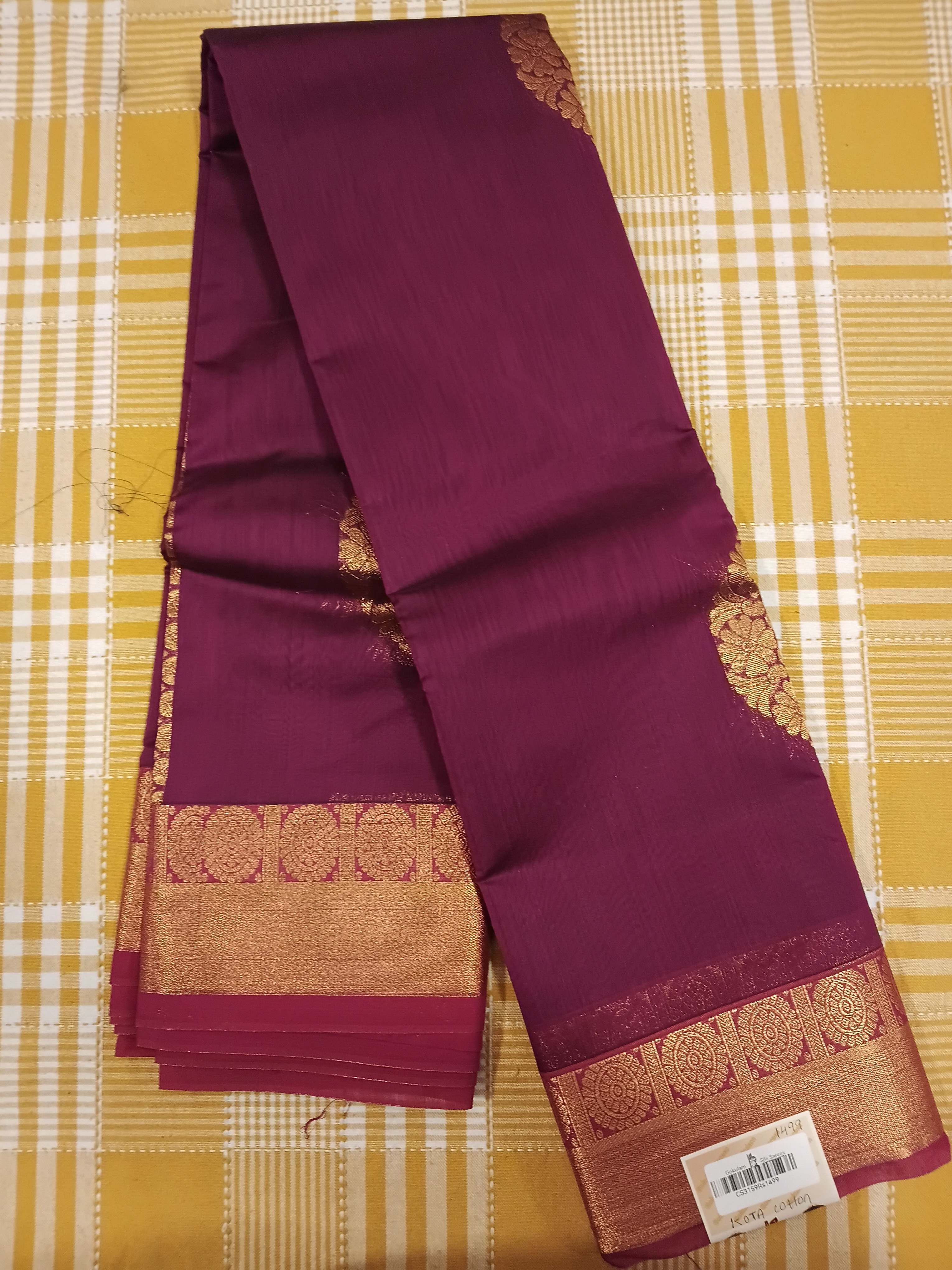 Kota Cotton Saree 049 view 2