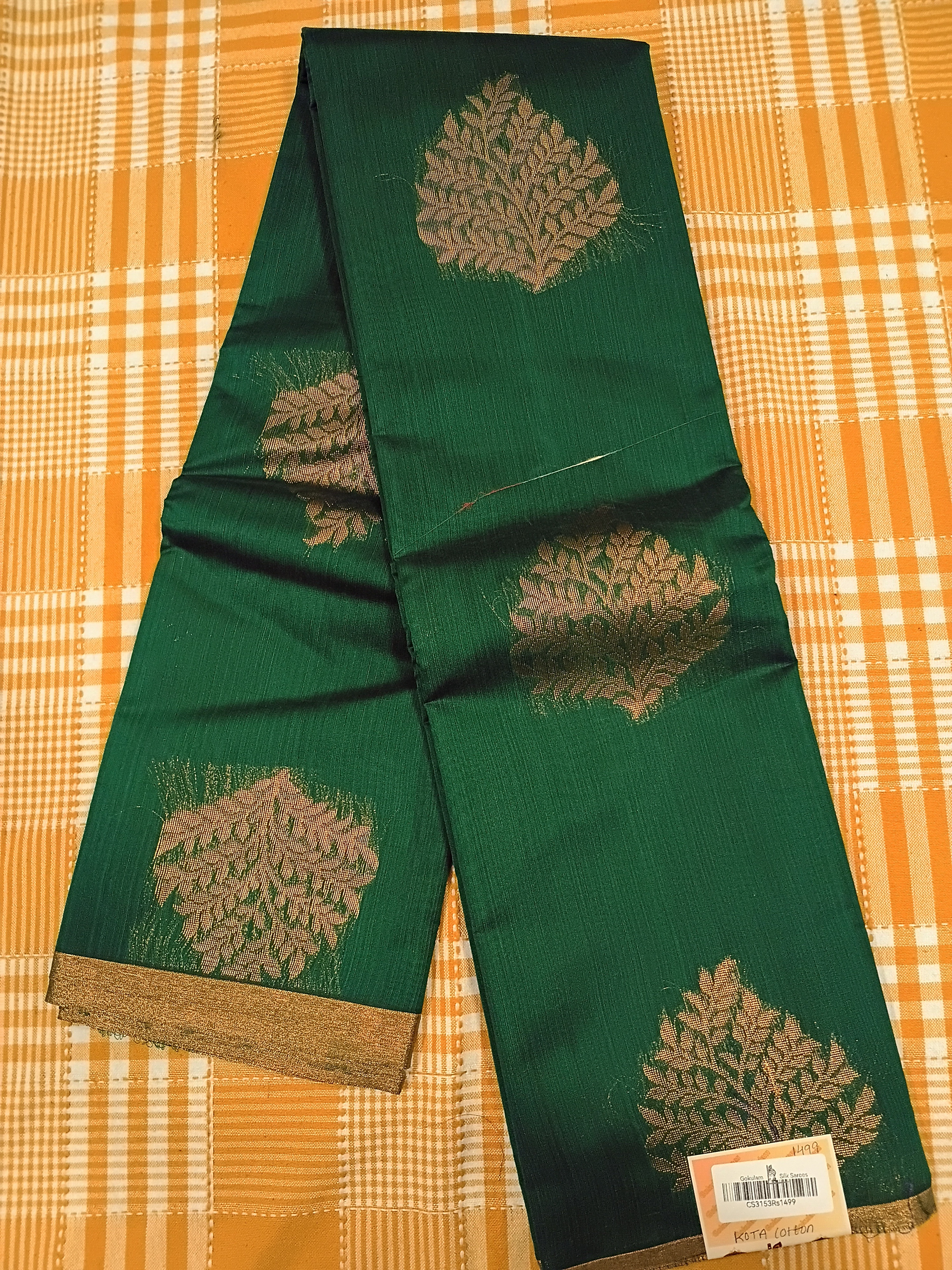 Kota Cotton Green 048 view 2