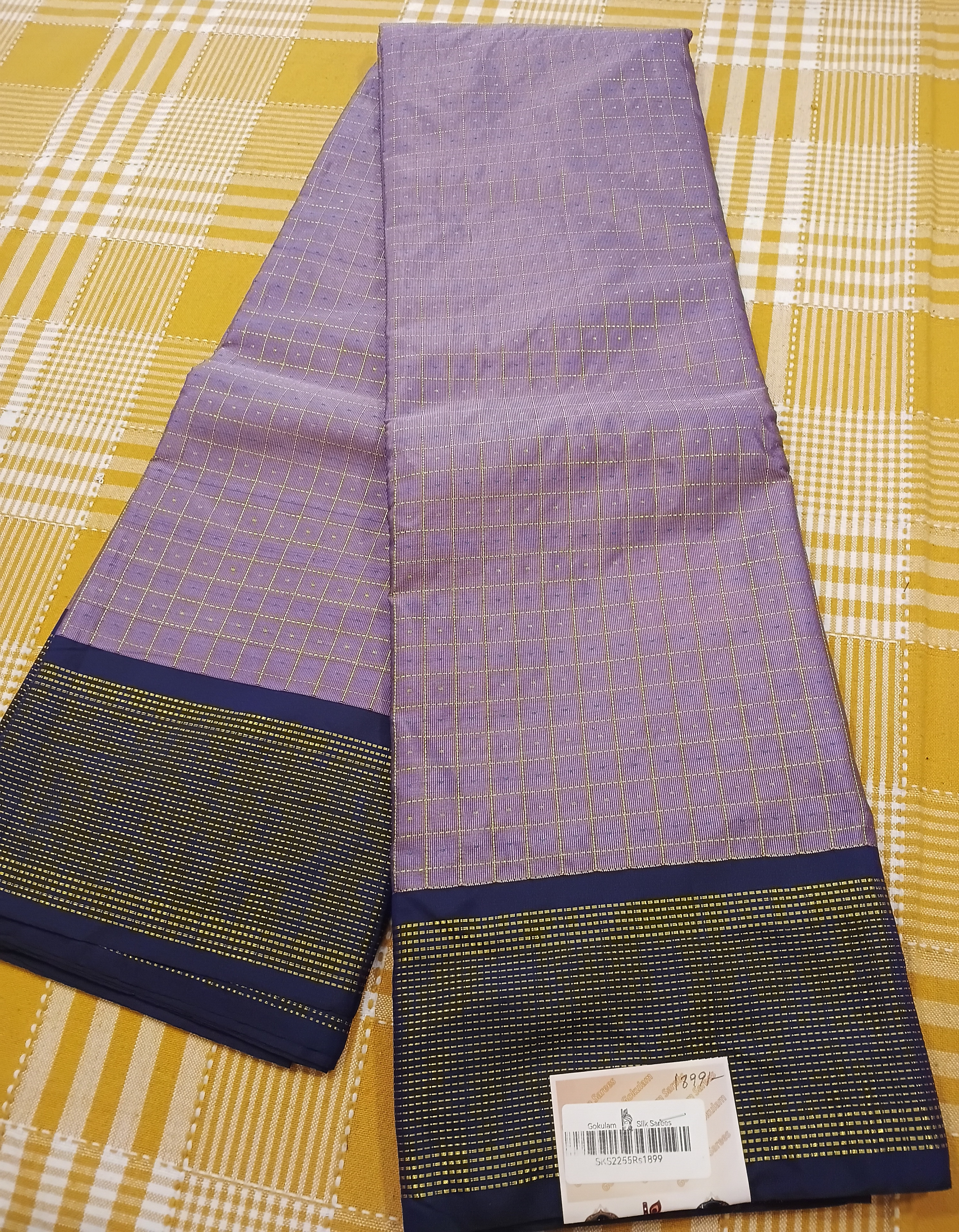 Semi Silk Saree 194 view 2