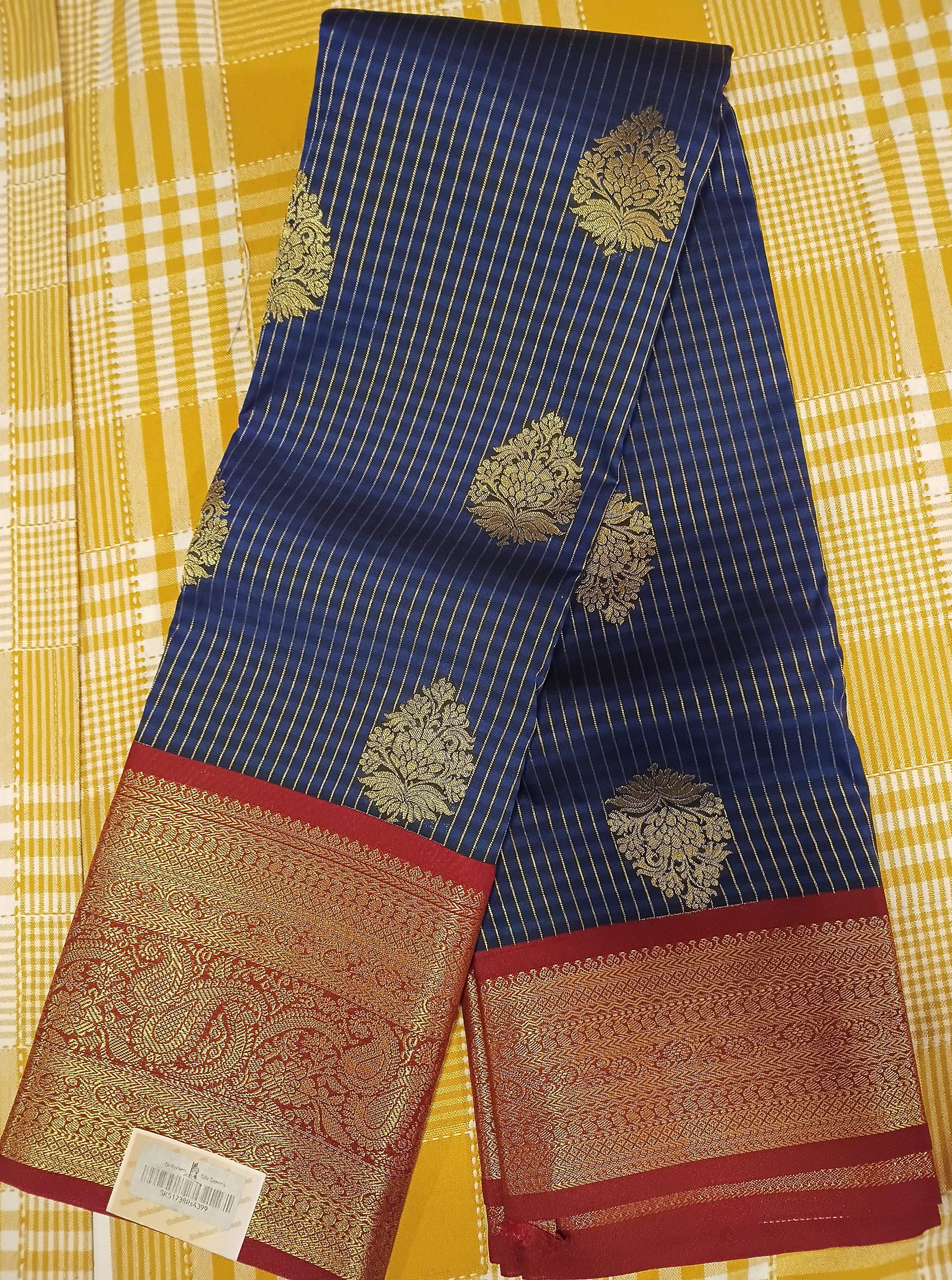 Semi Kanchi Silk Saree 193 view 2