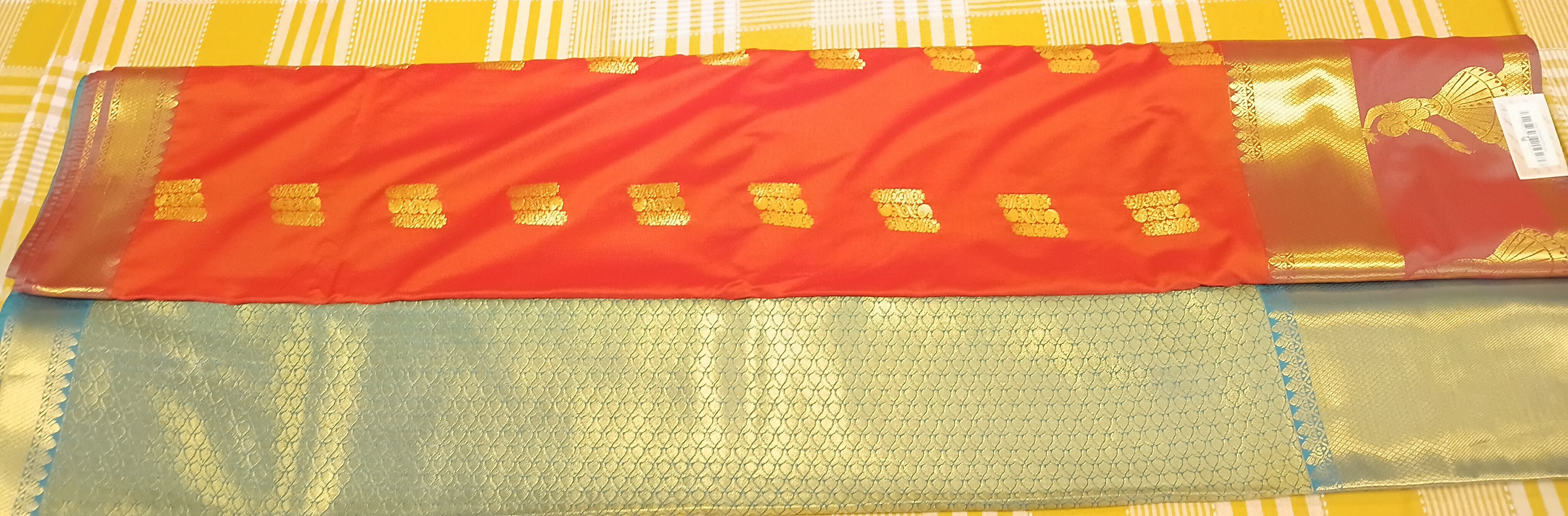 Semi Silk Saree 186 view 2