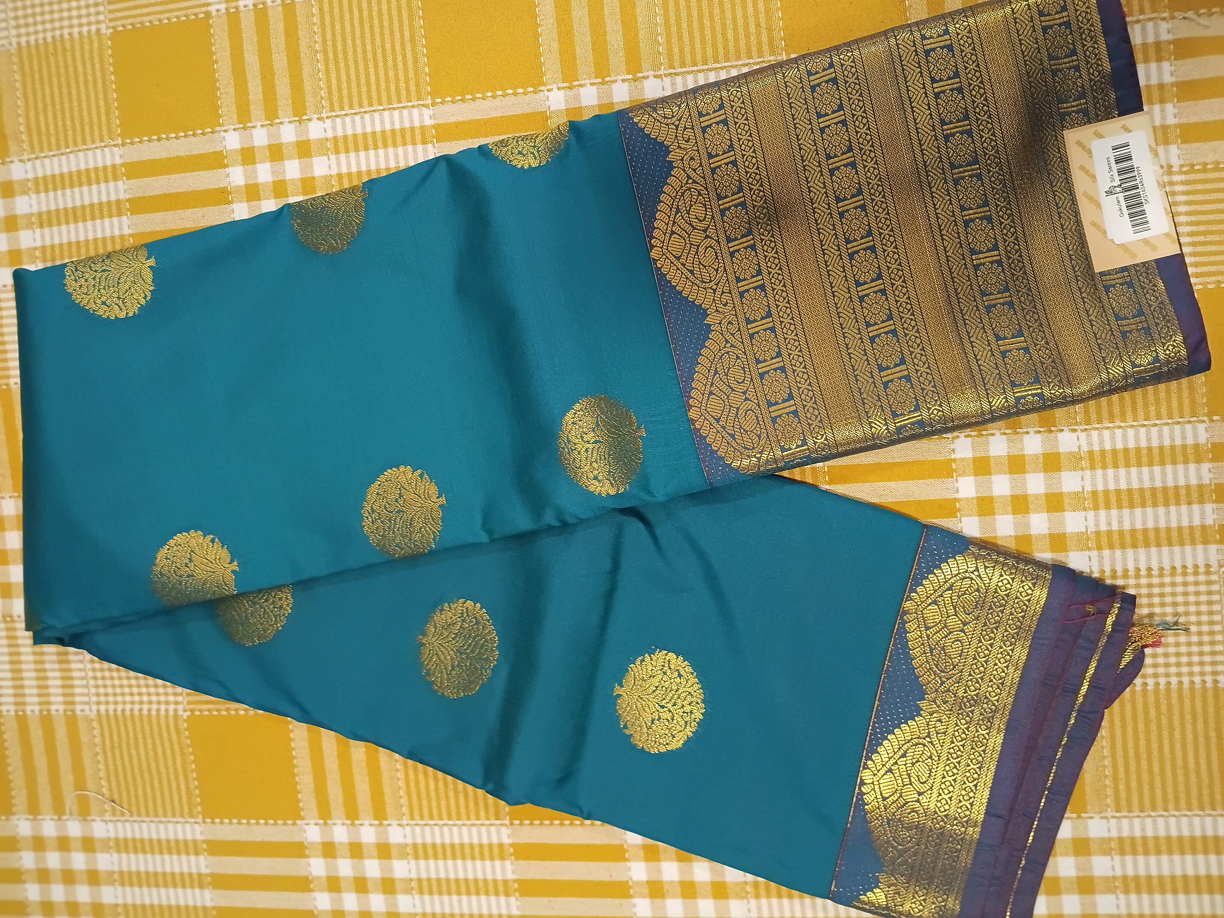 Semi Kanchi.silk Saree 179 view 2