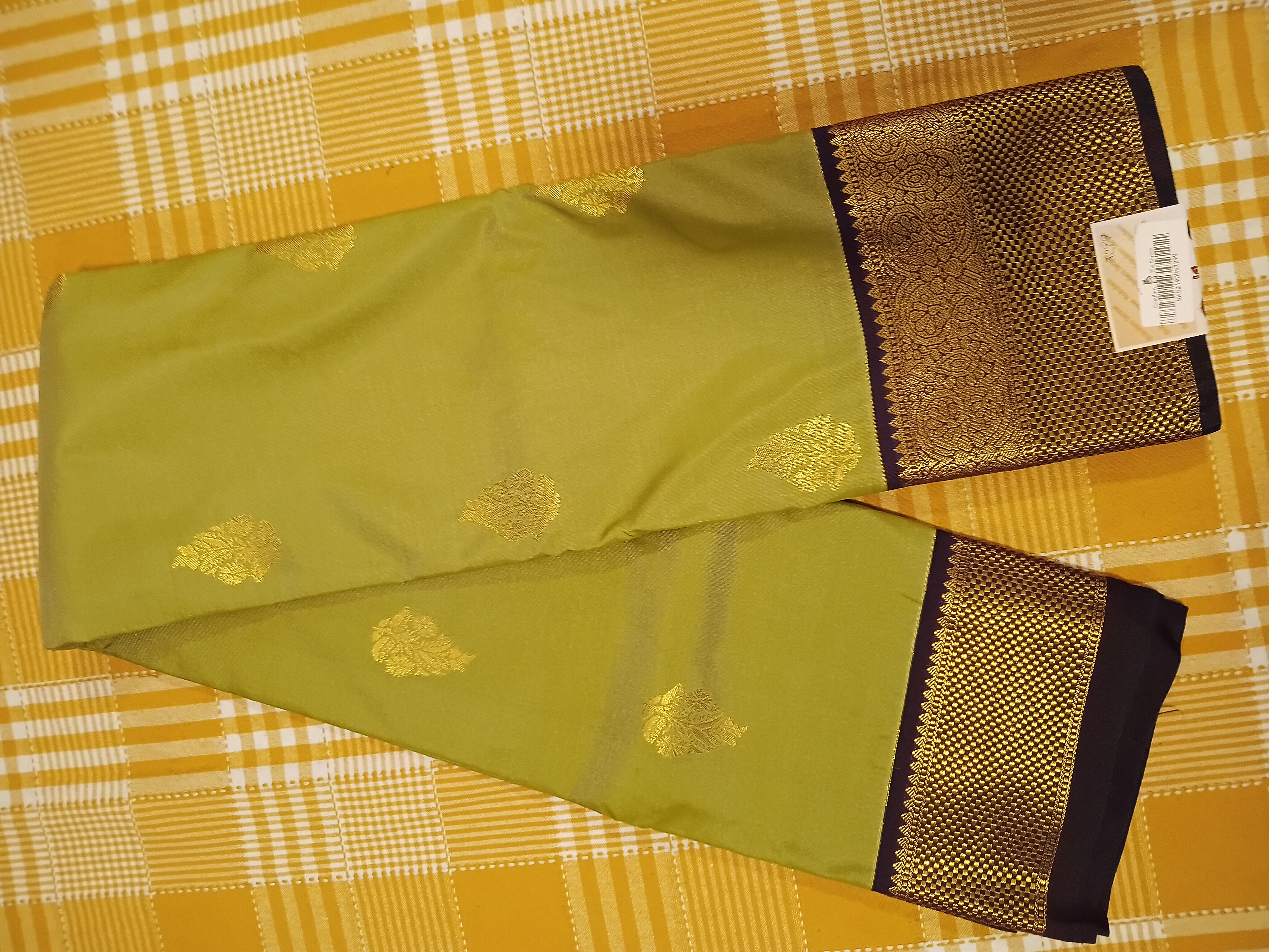 Semi Kanchi Silk Saree 178 view 2