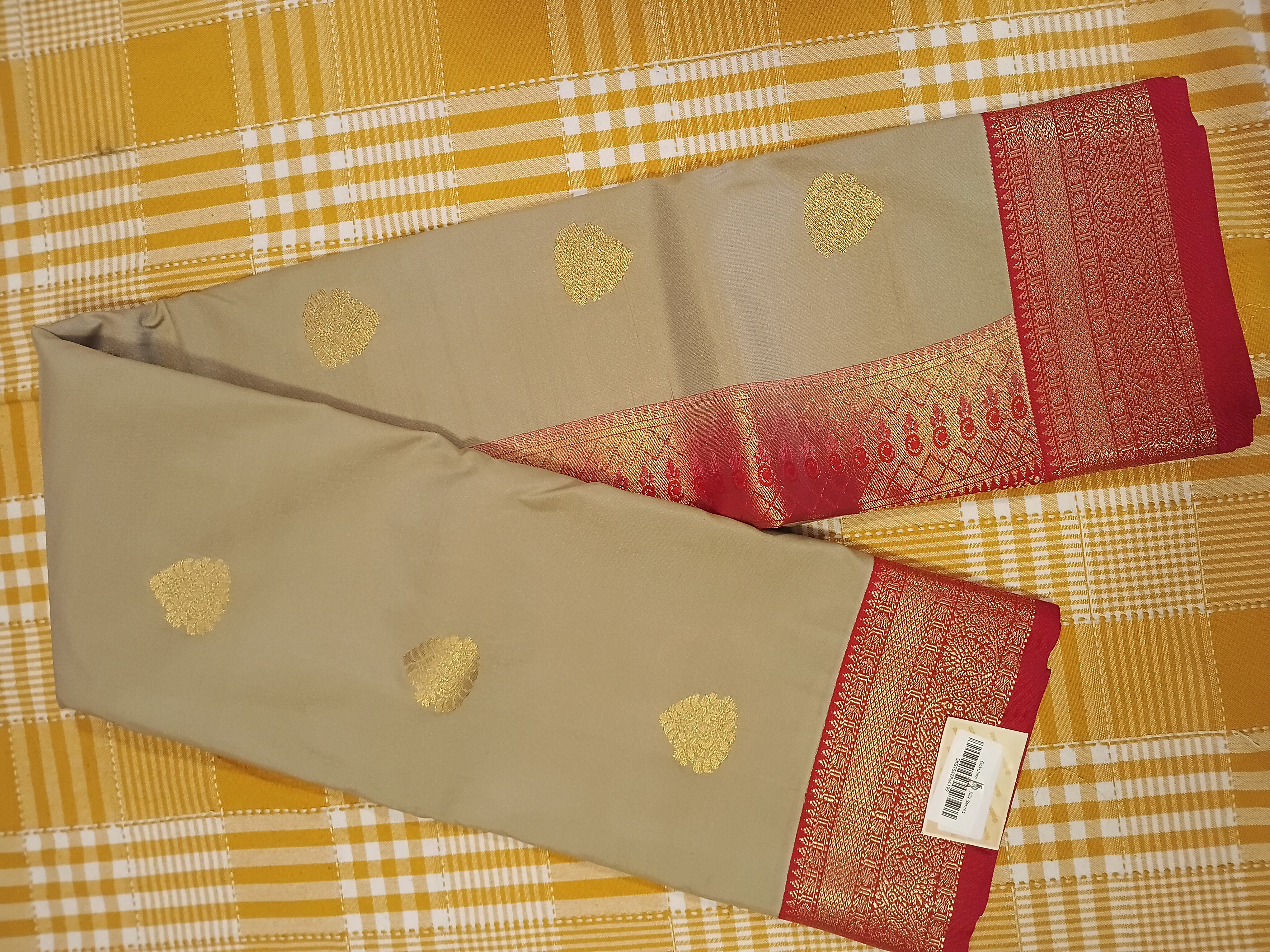 Semi Kanchi Silk Saree 169 view 2