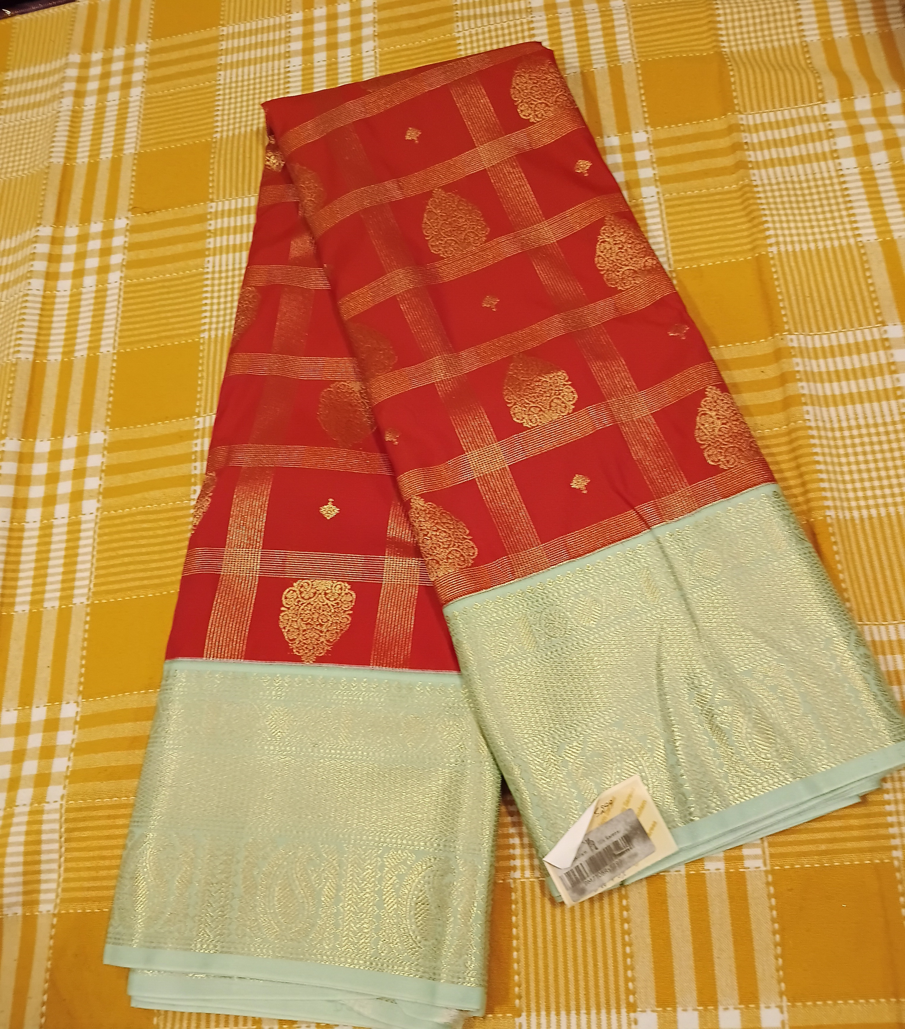Semi Kanchi Silk Saree 148 view 2