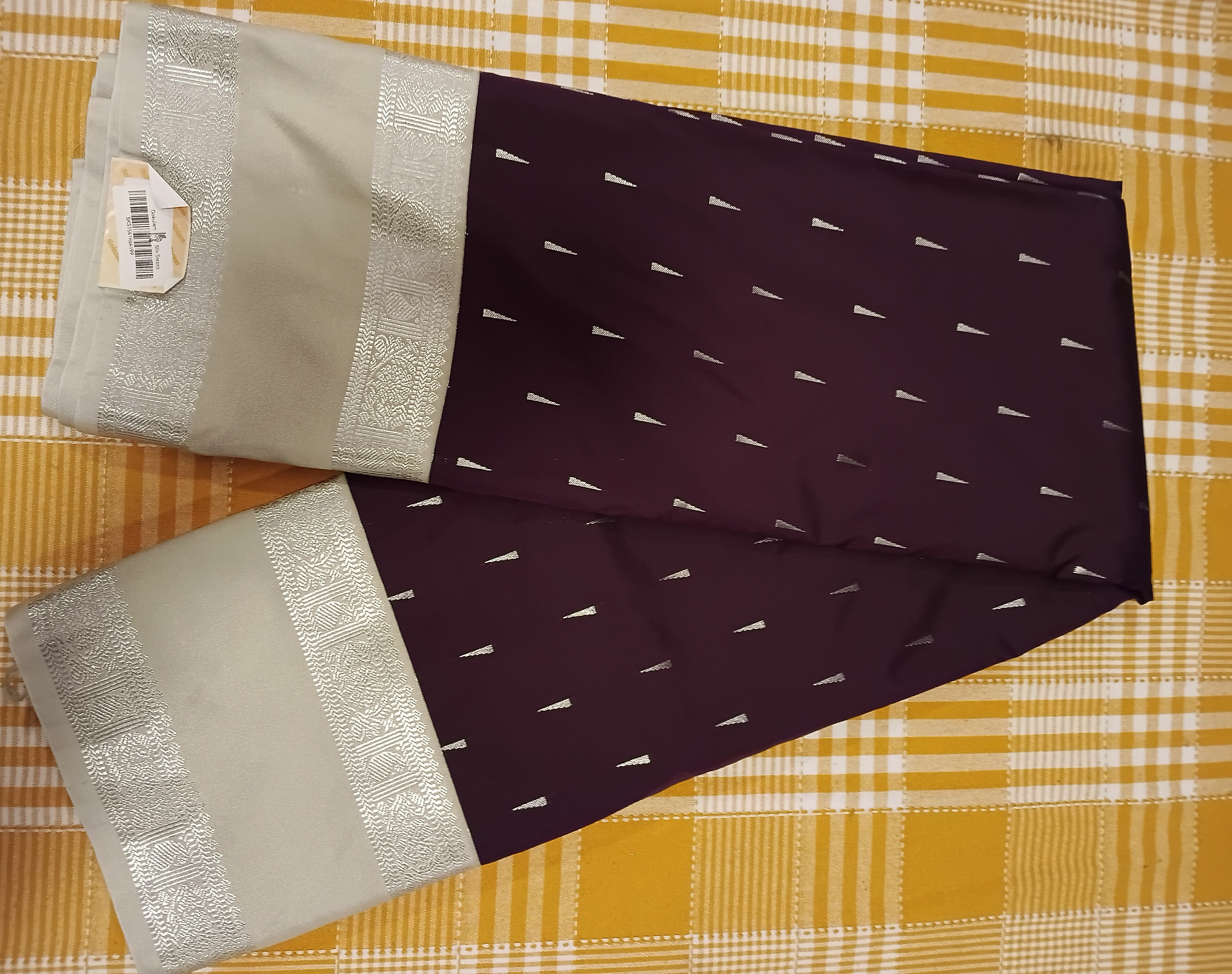 Semi Kanchi Silk Saree 146 view 2
