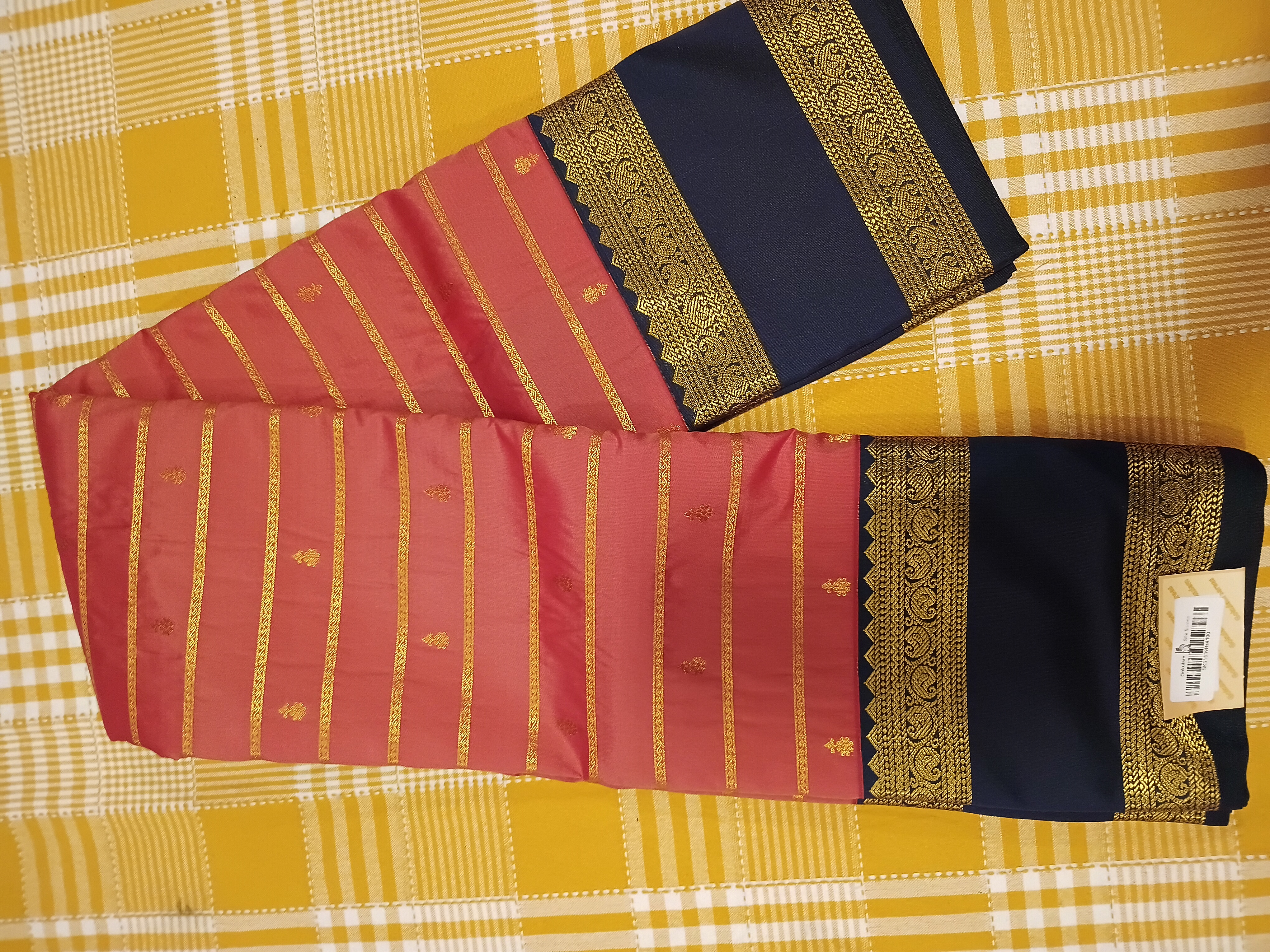 Semi Kanchi Silk Saree 139 view 2