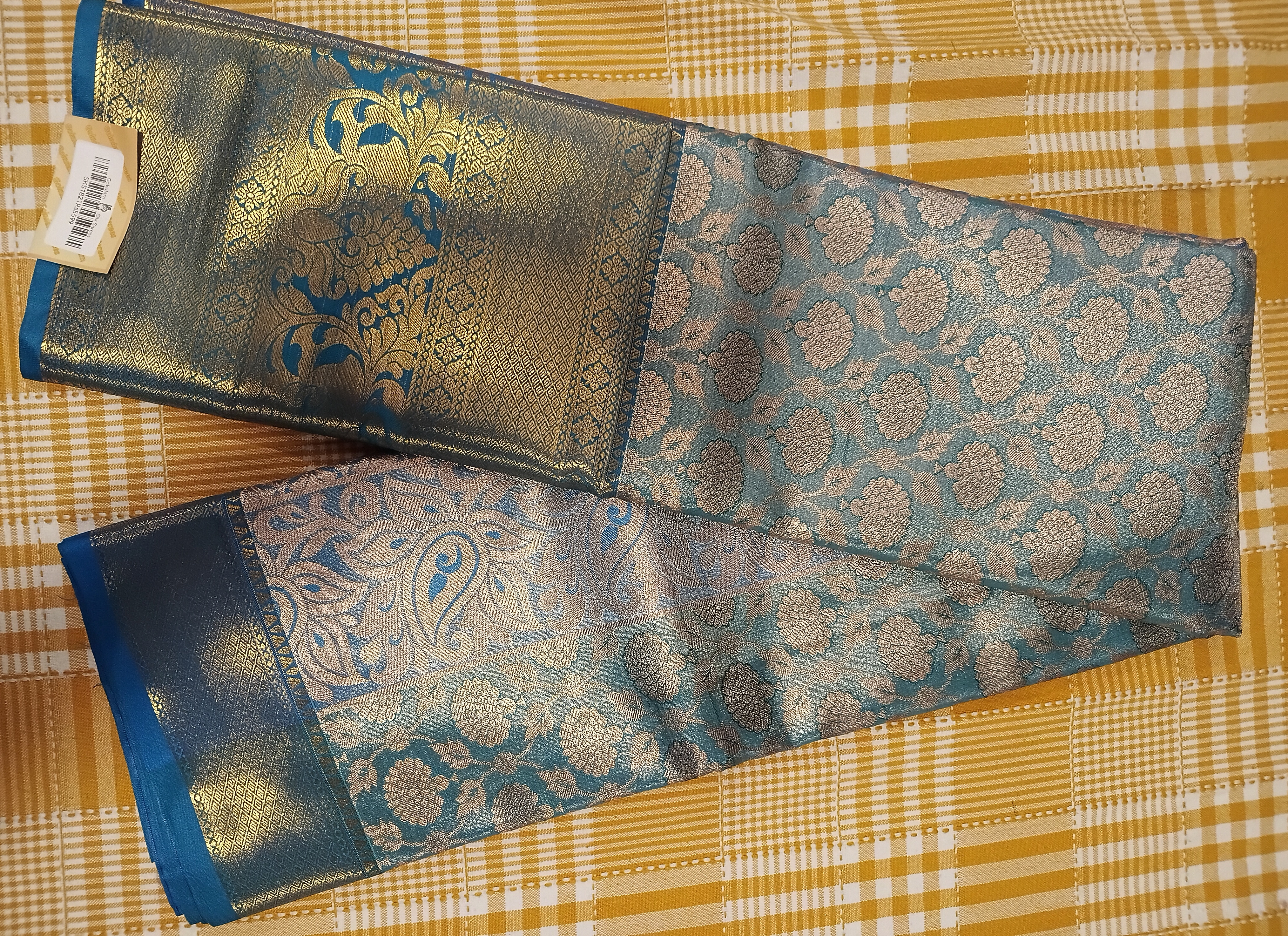 Semi Kanchi Silk Saree 137 view 2
