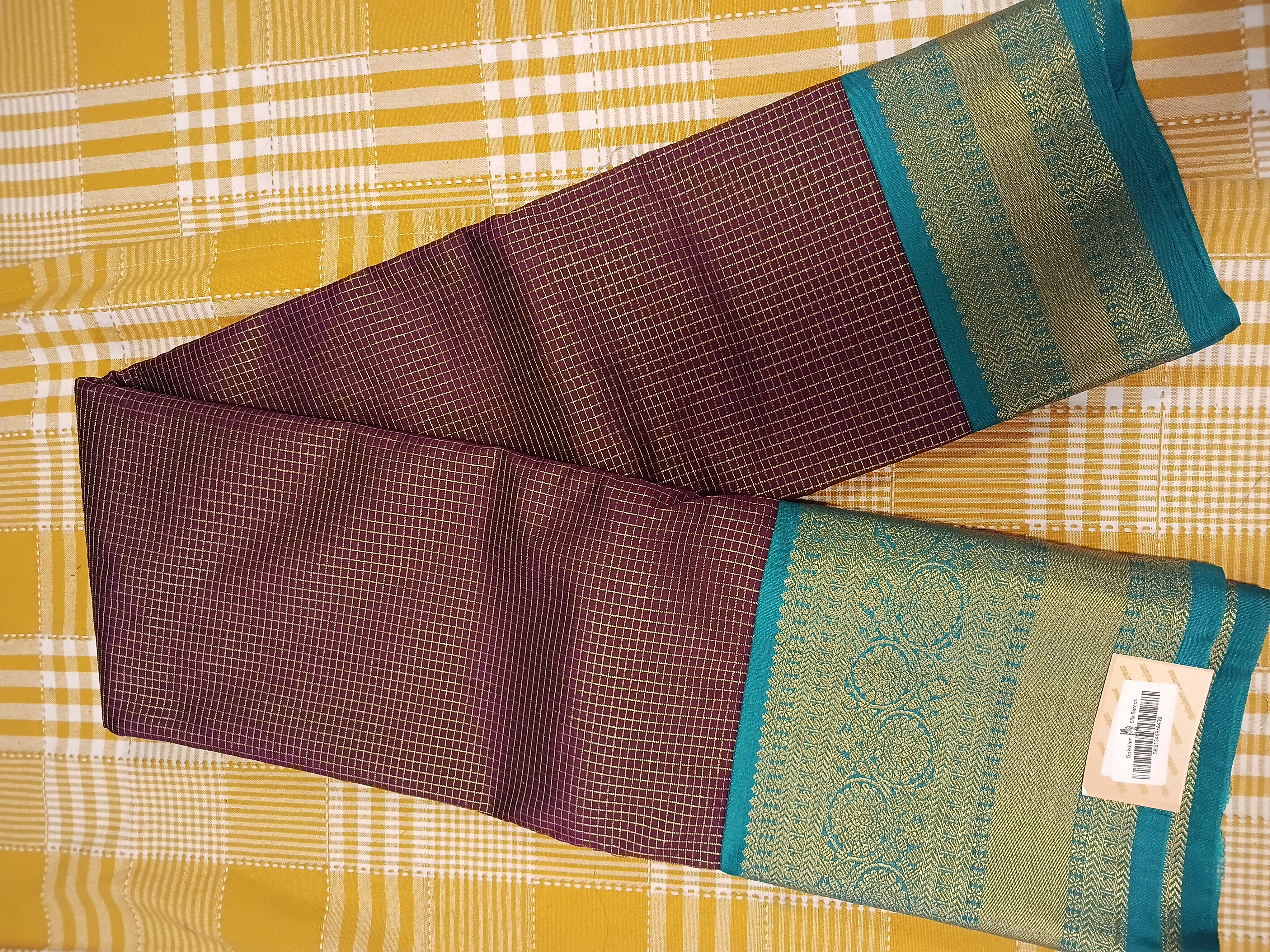 Semi Kanchi Silk Saree 133 view 2