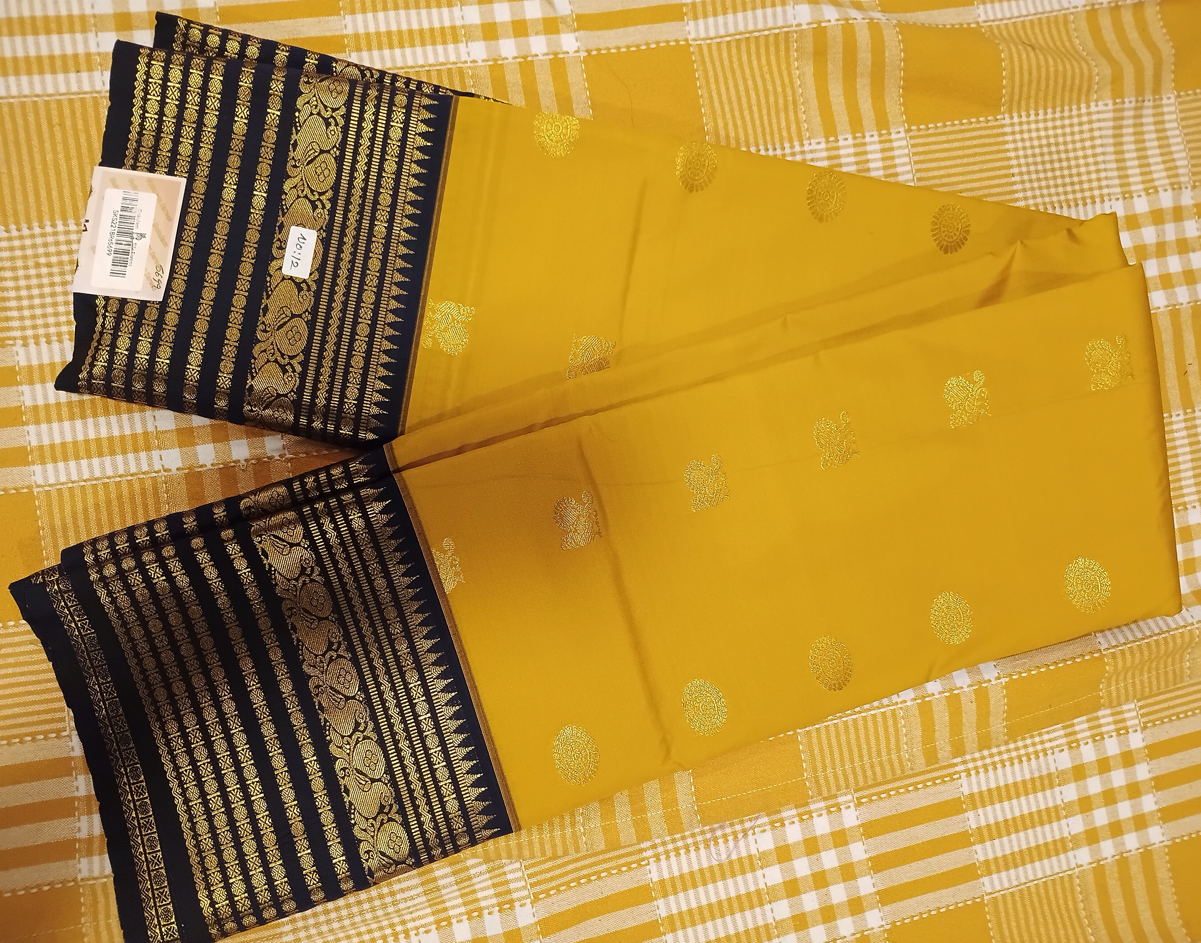 Semi Kanchi Silk Saree 132 view 2