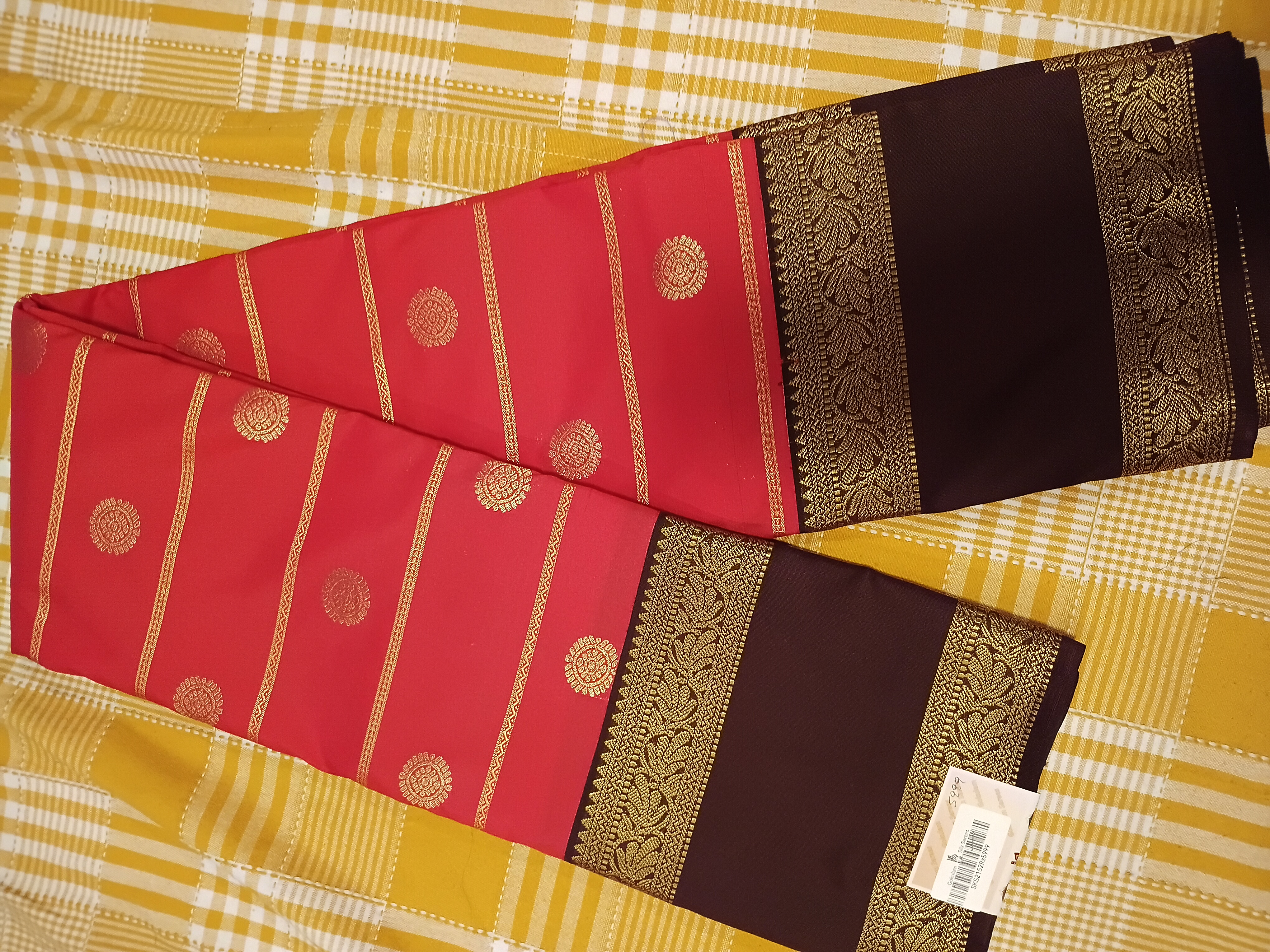 Semi Kanchi Silk Saree 131 view 2
