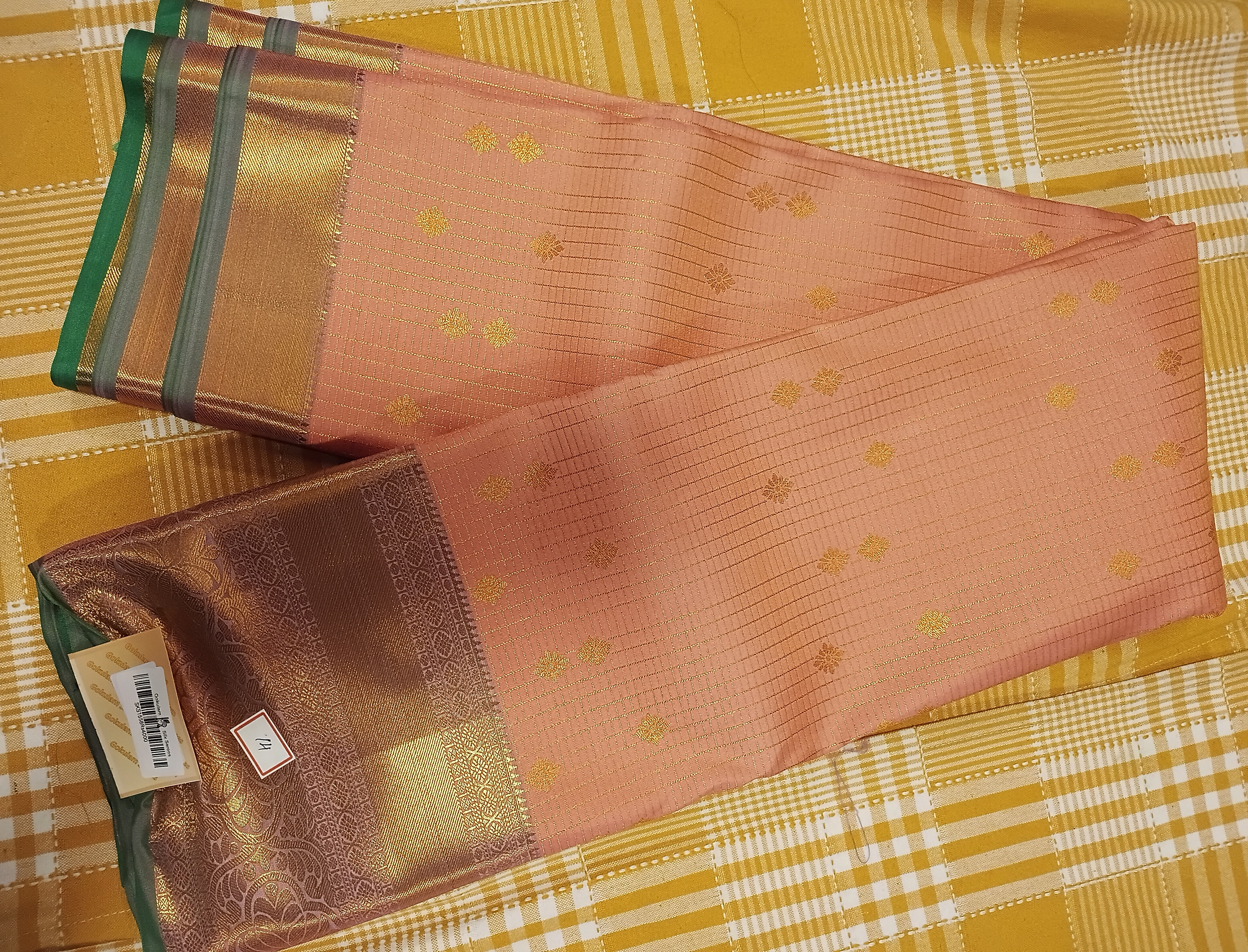 Semi Kanchi Silk Saree 130 view 2