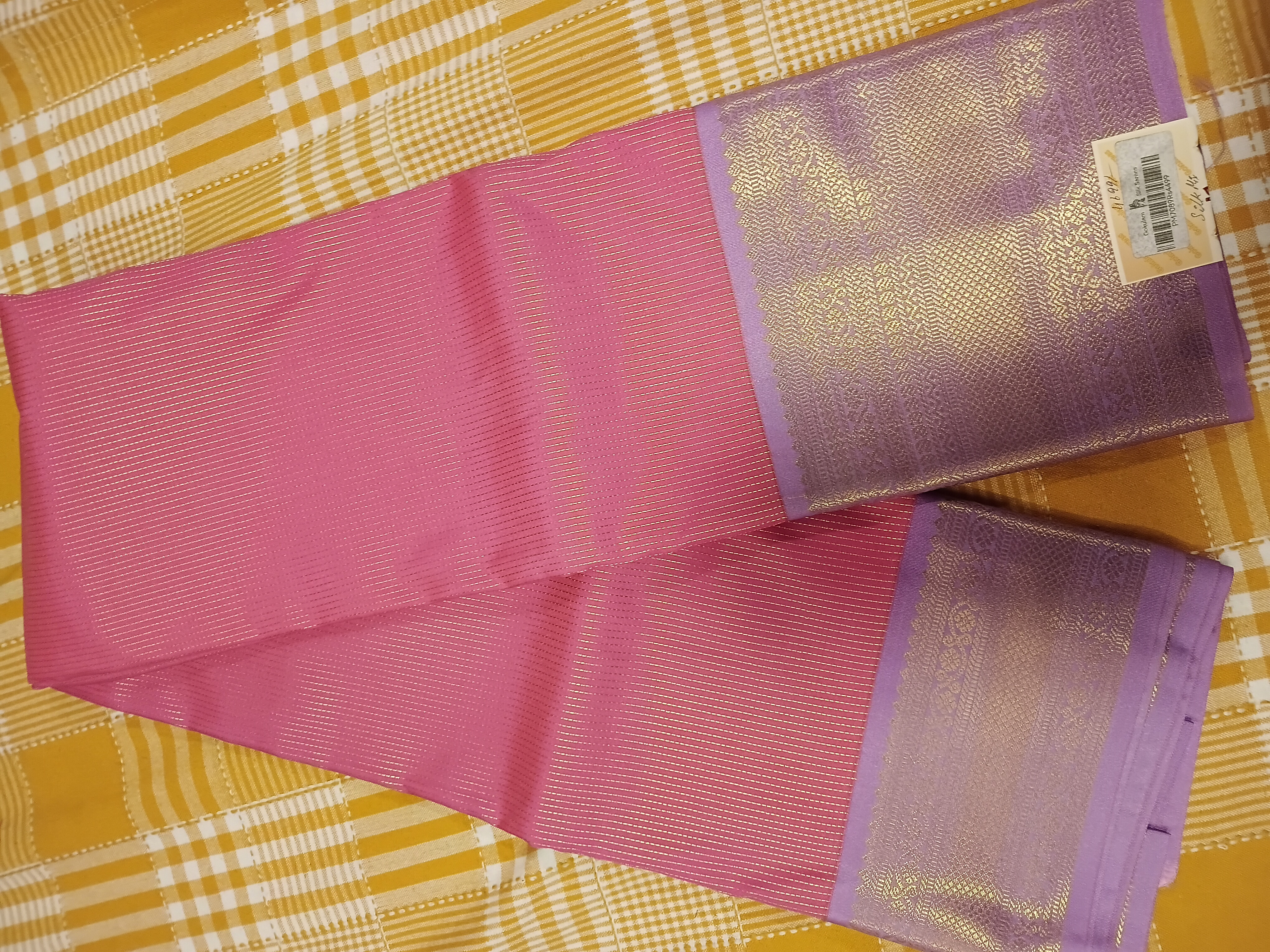 Semi Kanchi Silk Saree 125 view 2