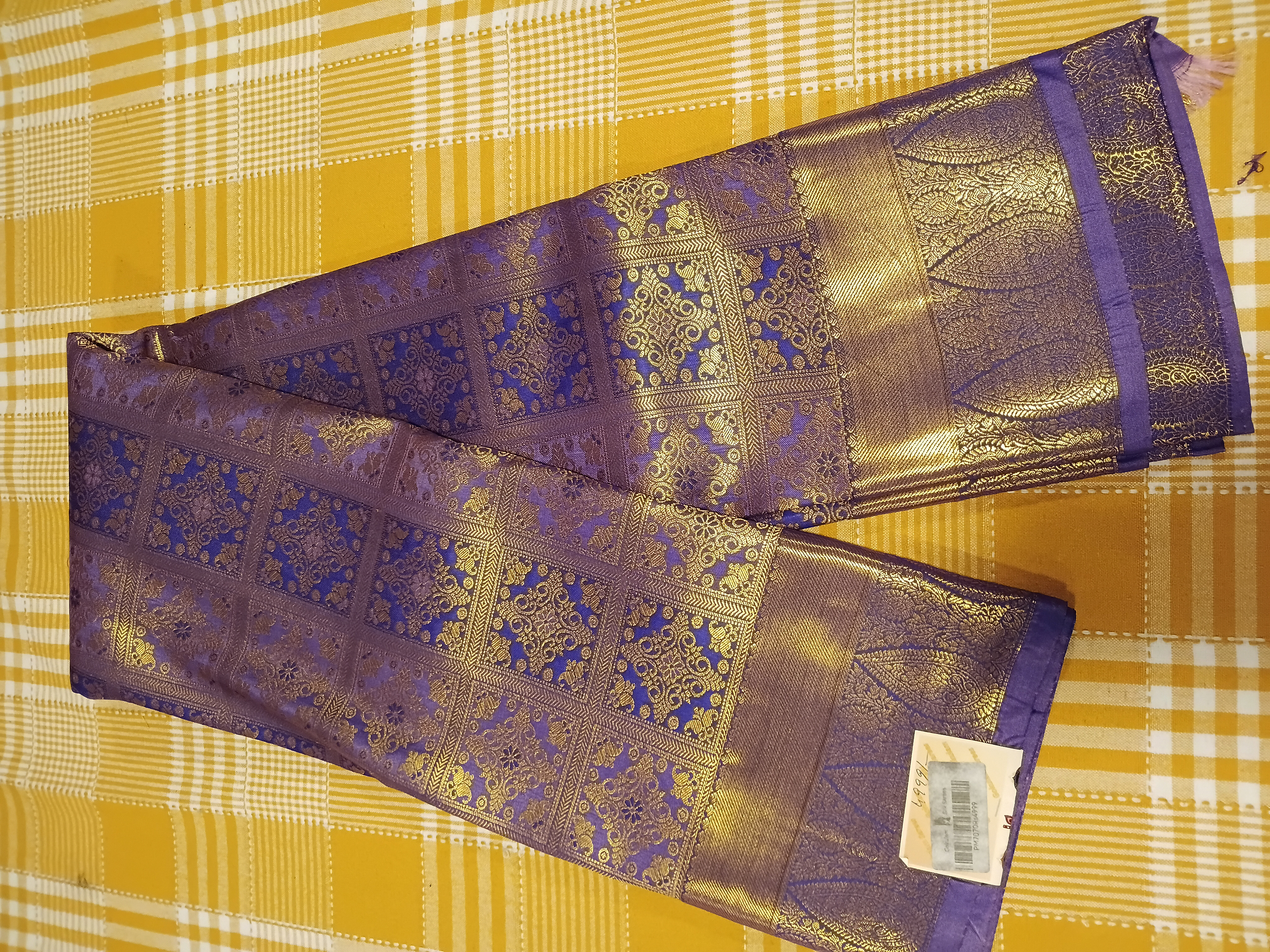 Semi Kanchi Silk Saree 118 view 2