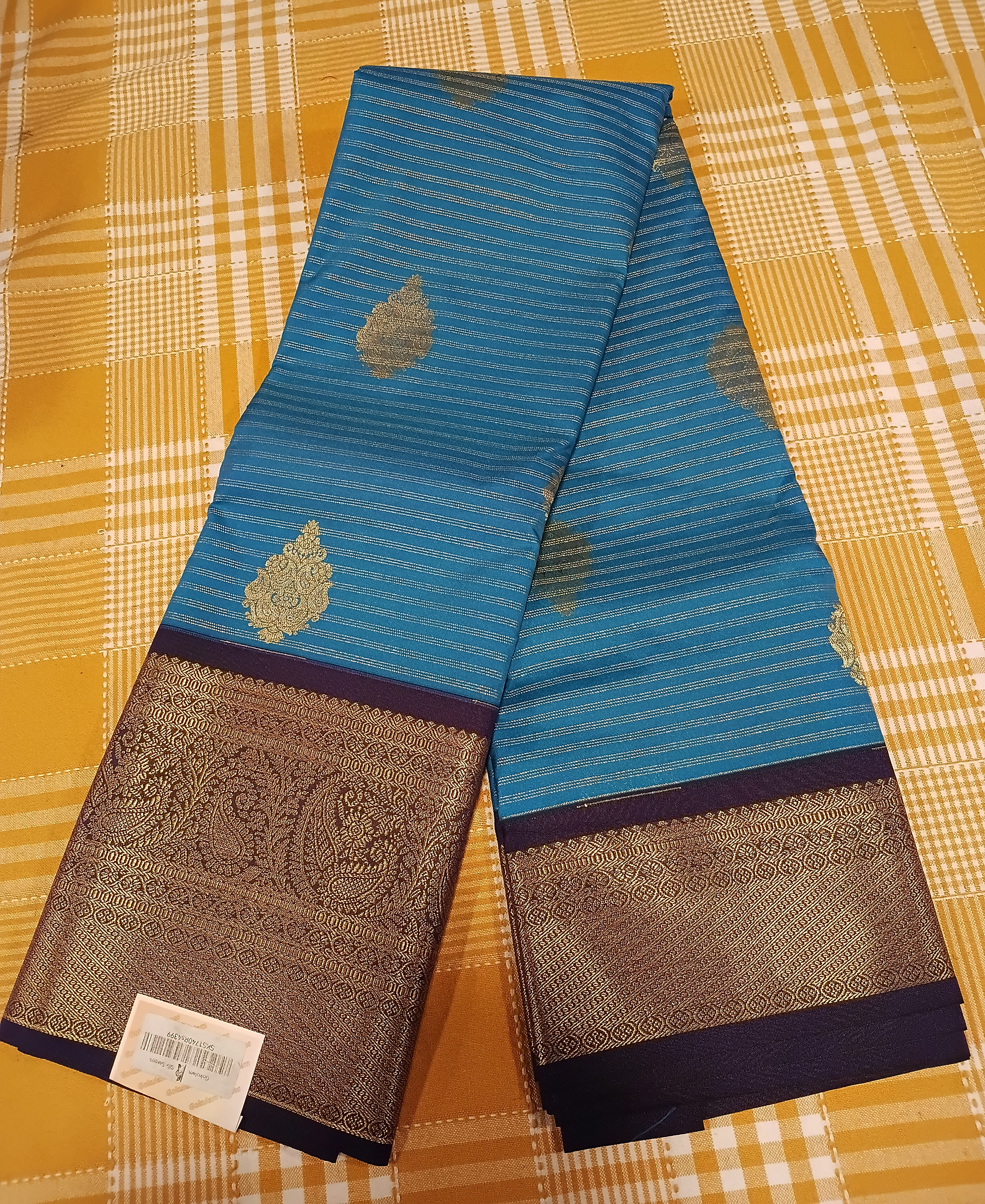 Semi Kanchi Silk Saree 112 view 2