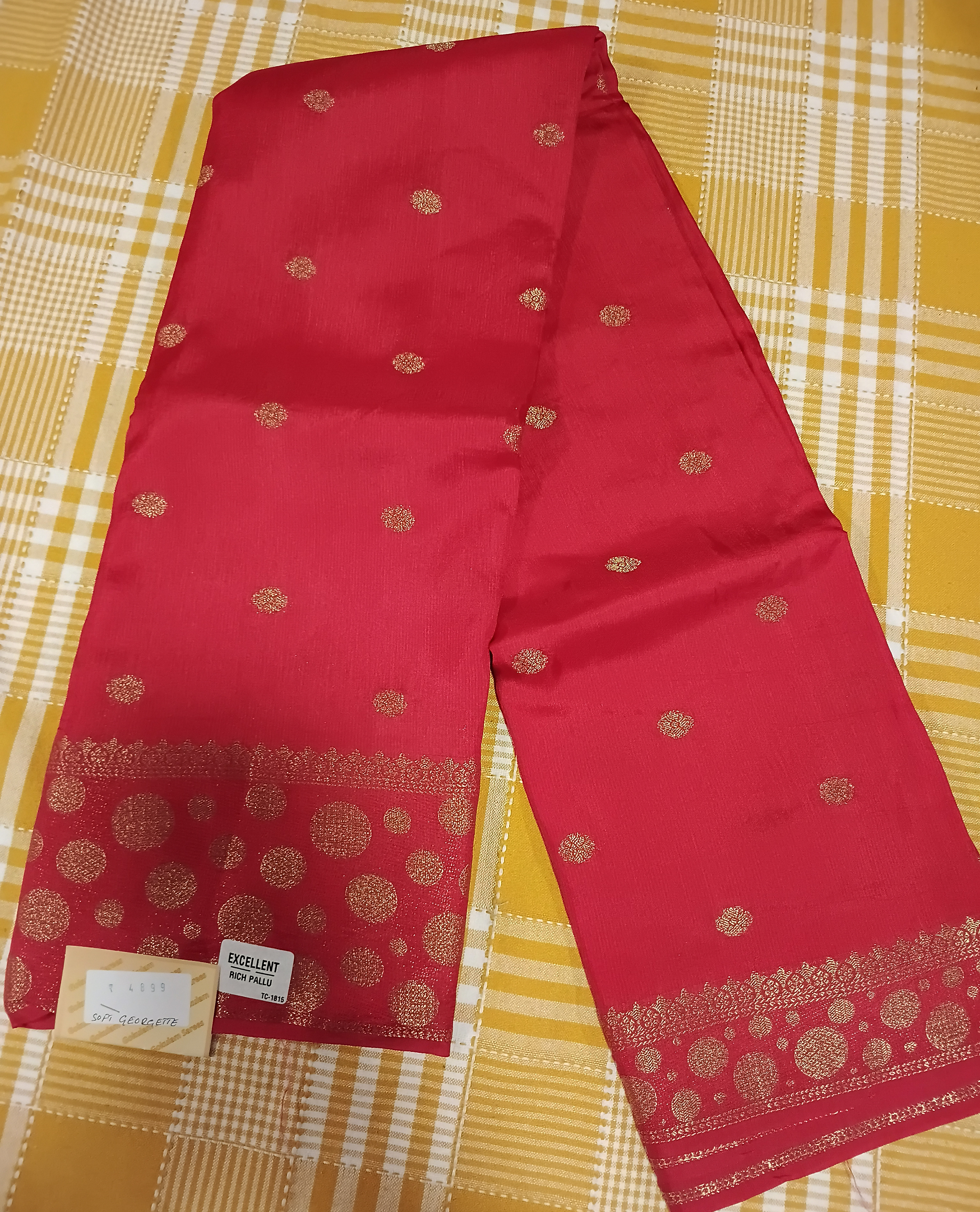 Semi Silk Saree 104 view 2