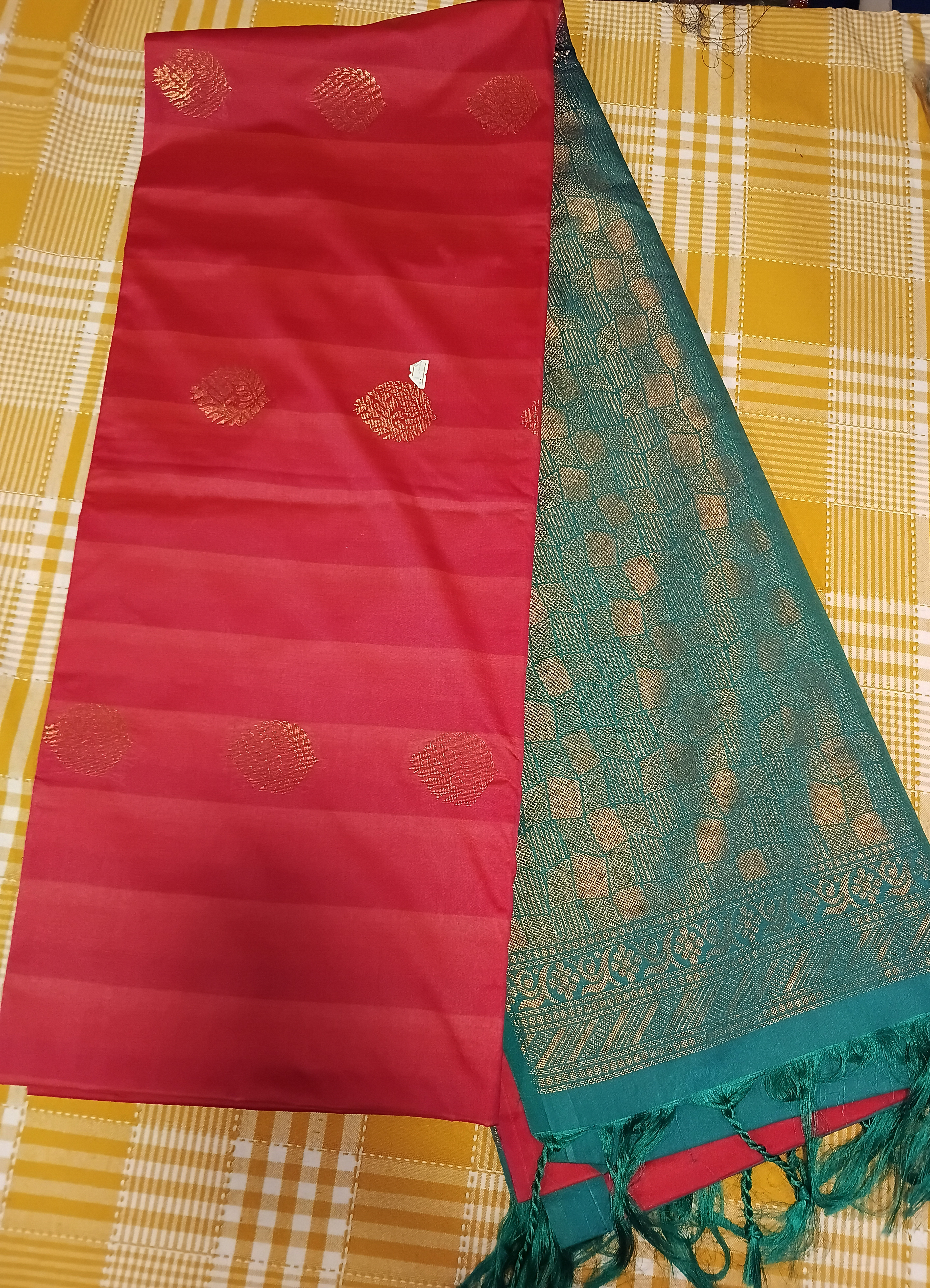 Semi Kanchi Silk Saree 103 view 2