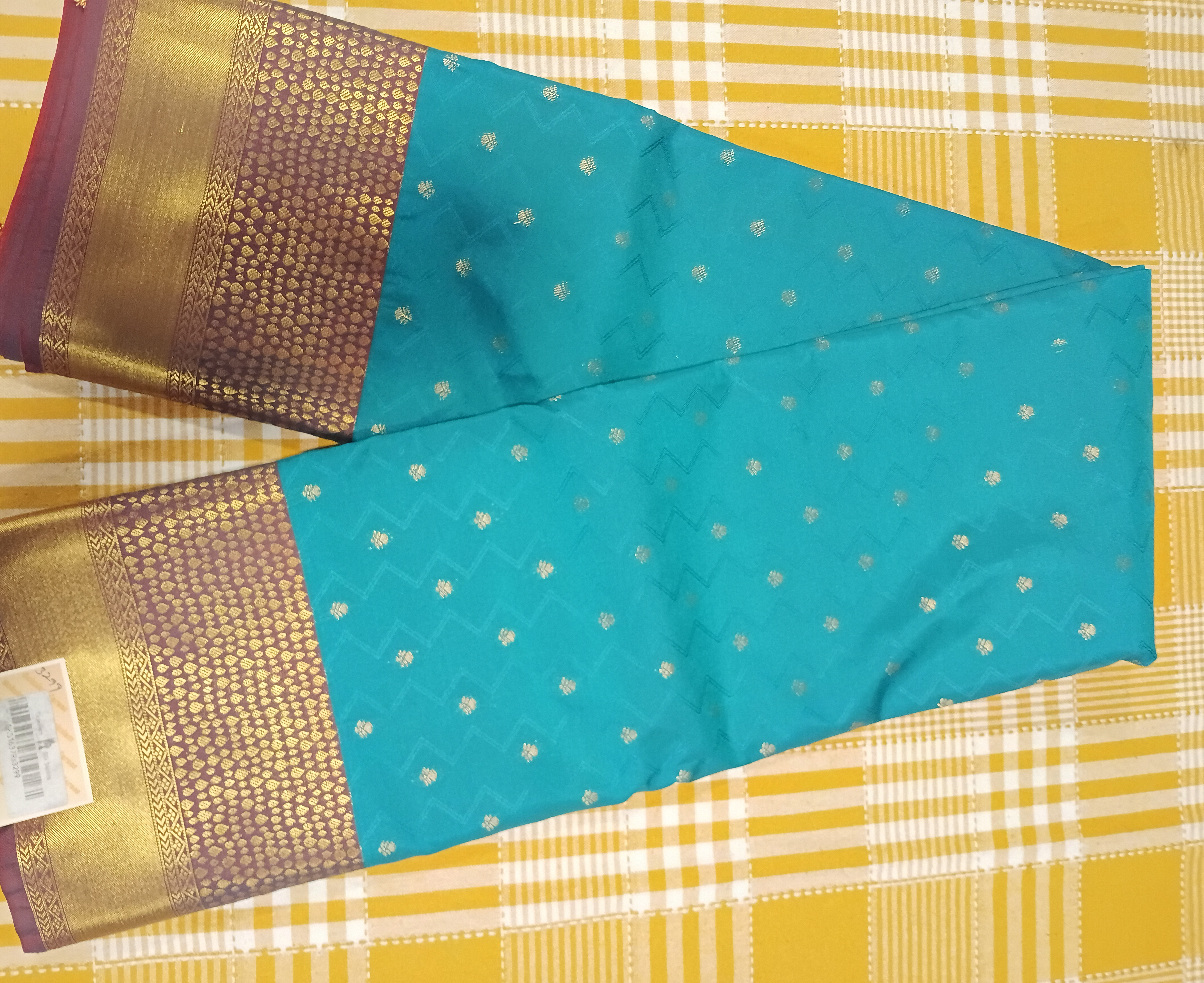 Semi Kanchi Silk Saree 101 view 2