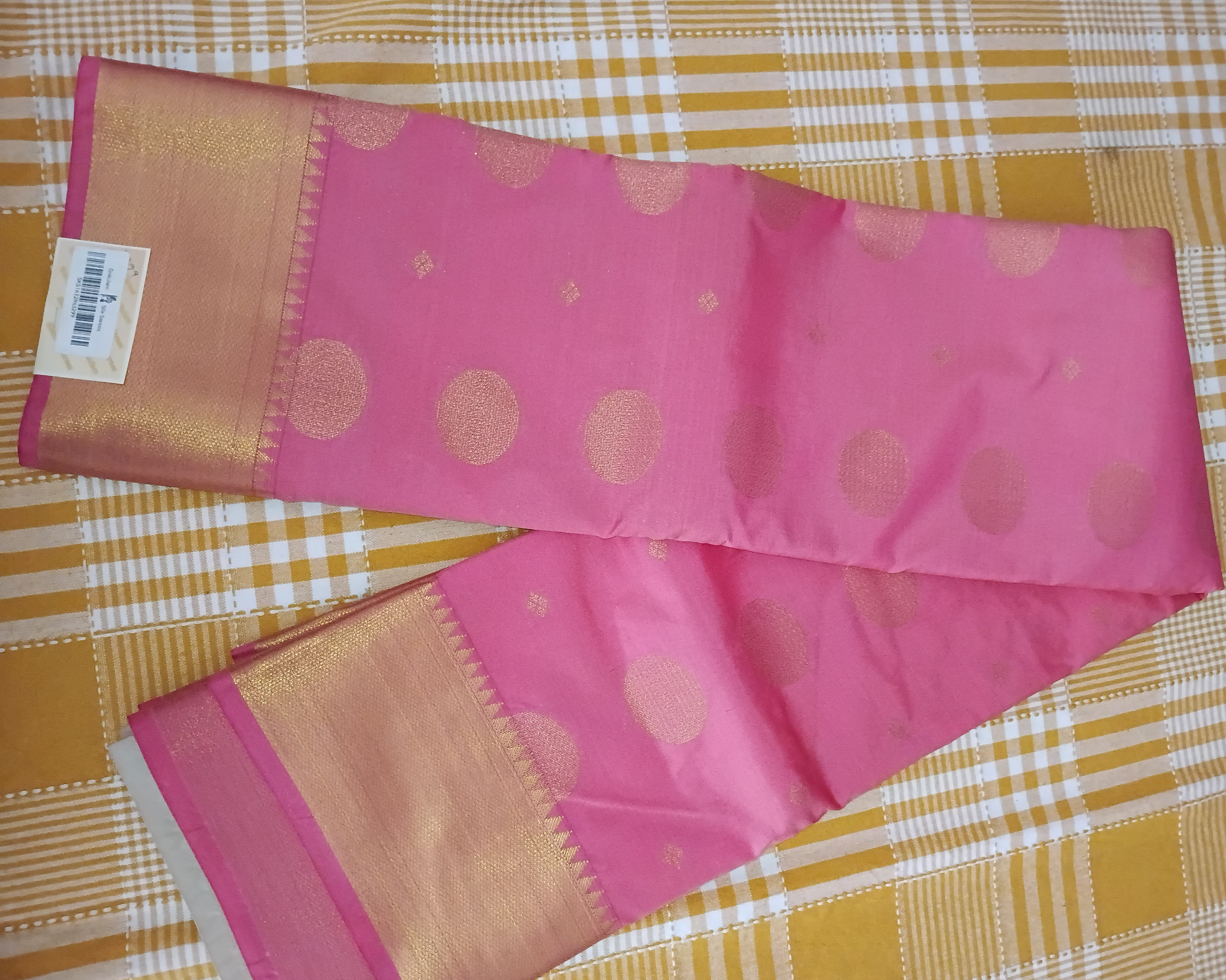 Semi Kanchi Silk Saree 099 view 2