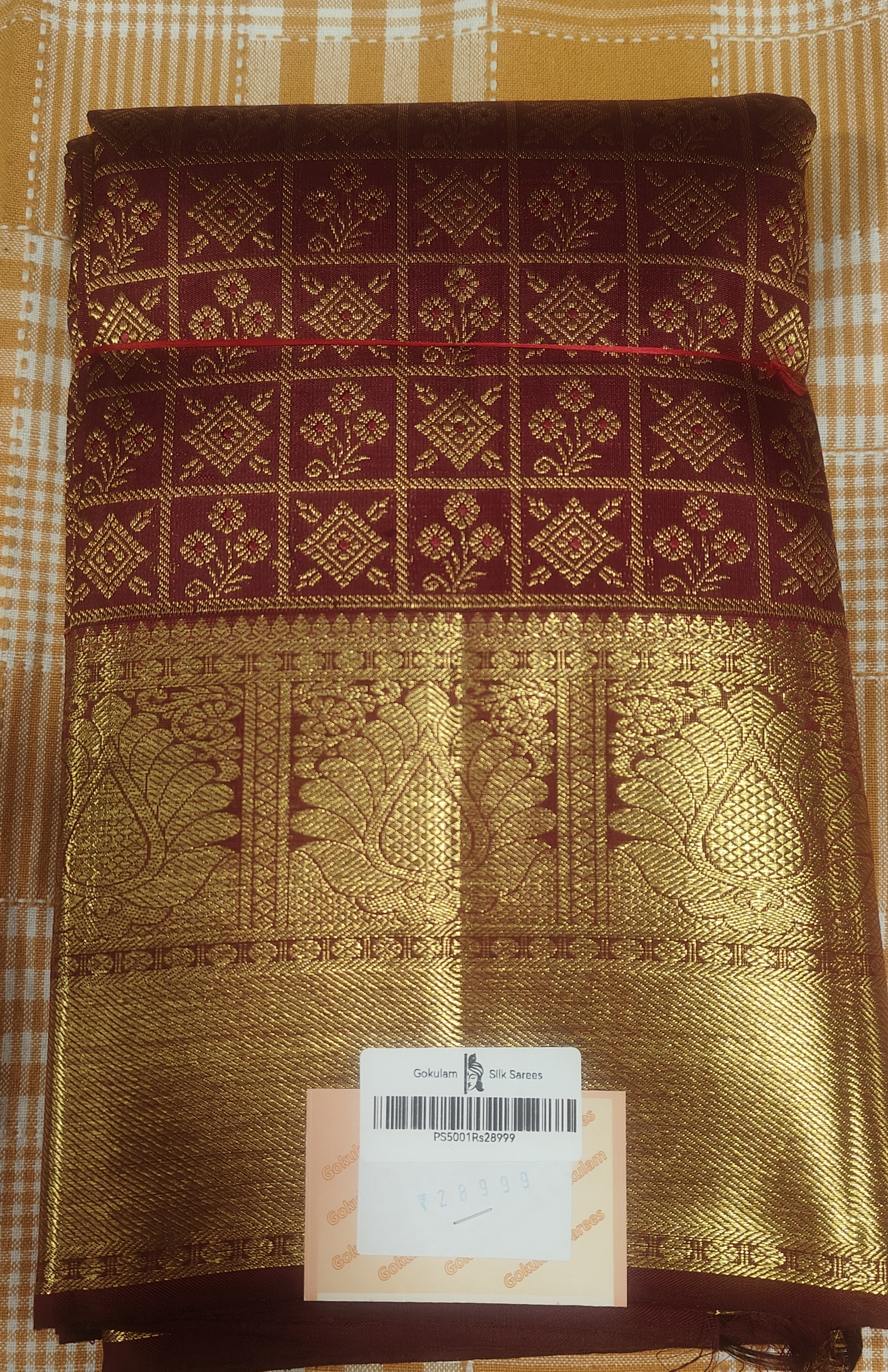 Kanchipuram Pure Silk Saree 135 view 2