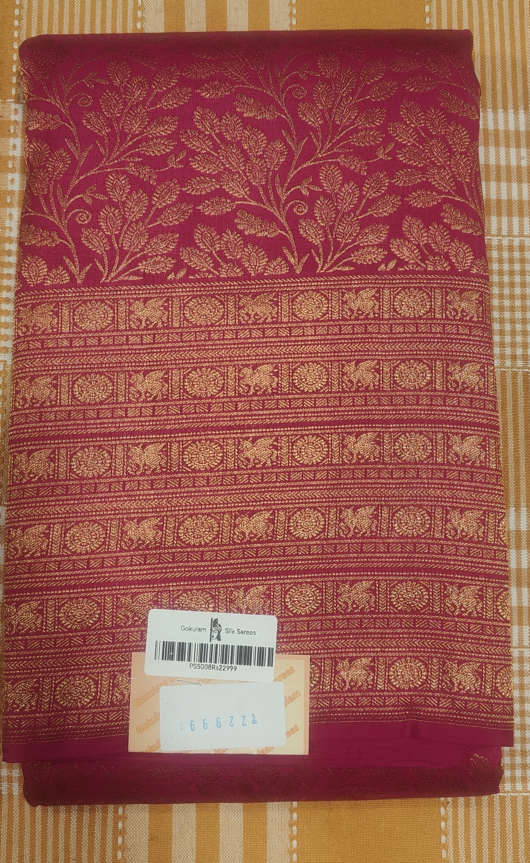 Kanchipuram Pure Silk Saree 129 view 2