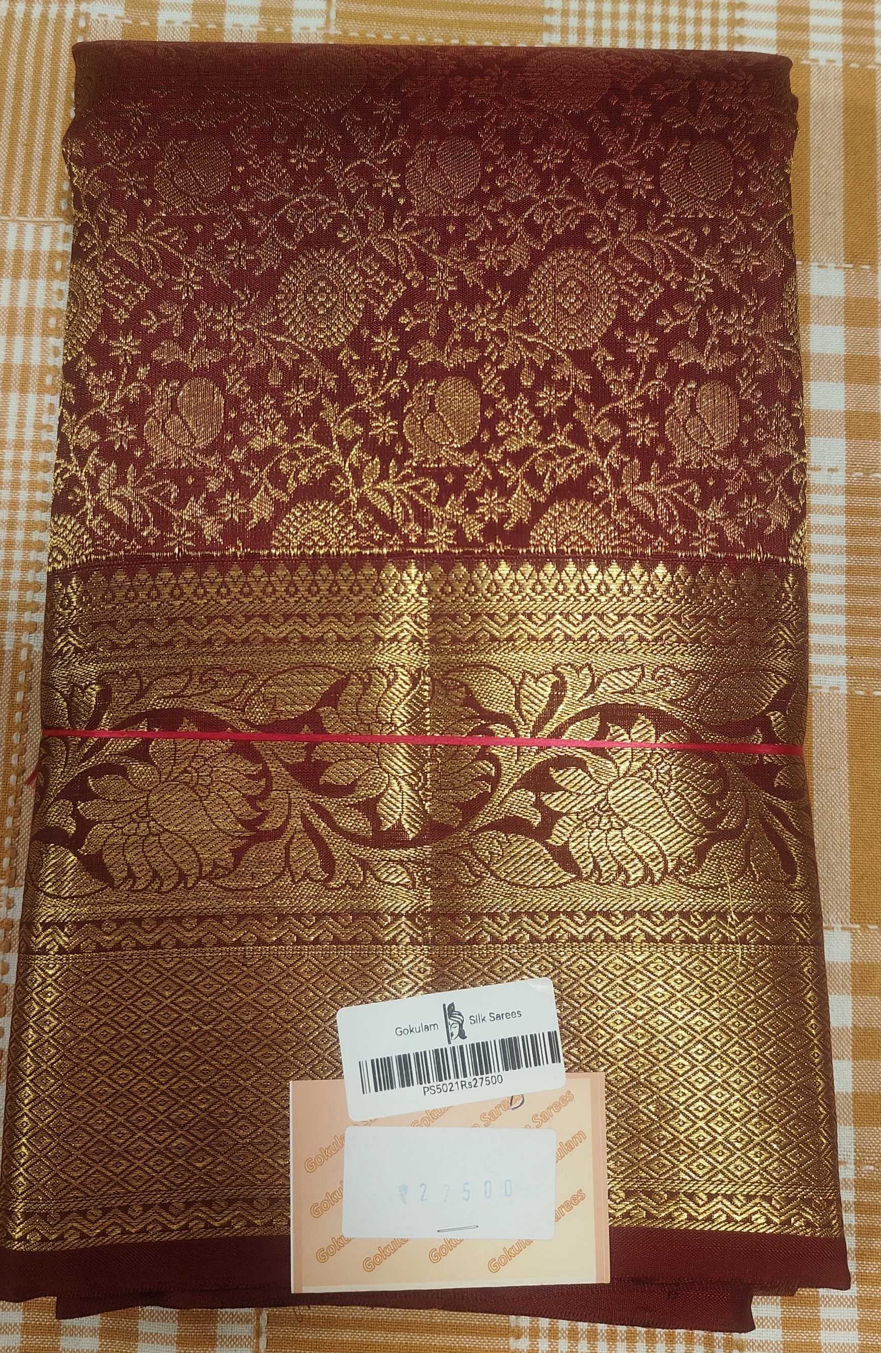Pure Silk Saree 116 view 2