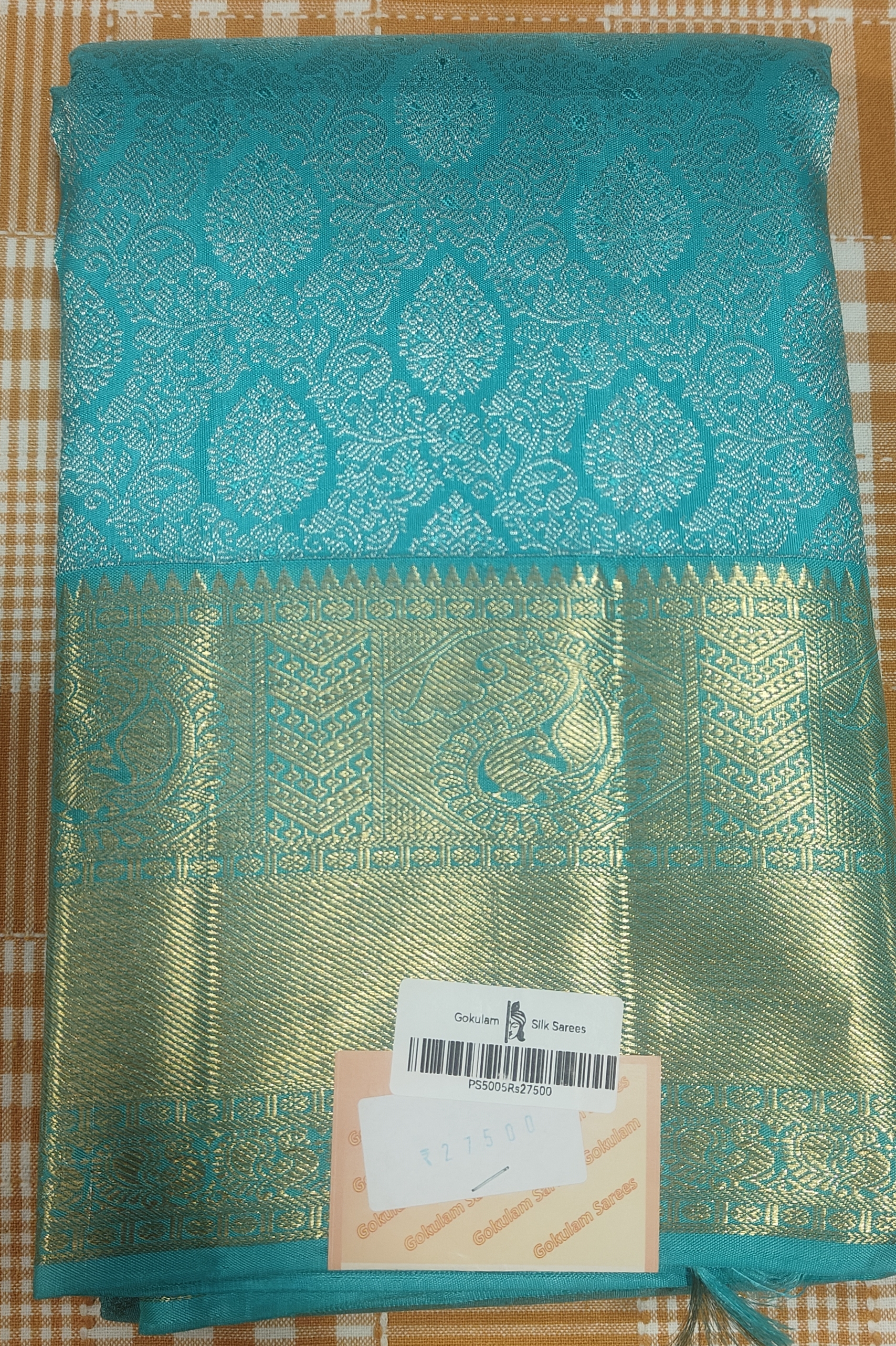 Pure Silk Saree 113 view 2