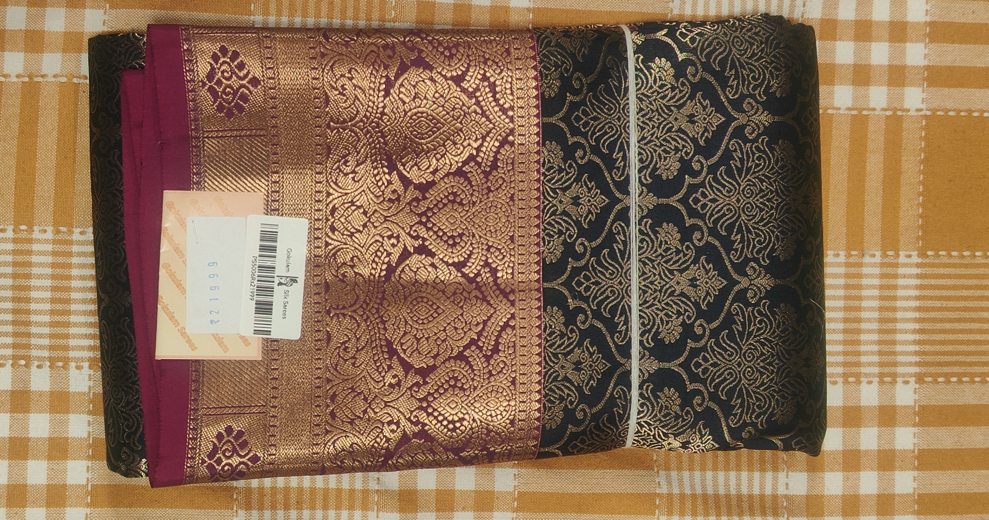 Pure Silk Saree 108 view 2