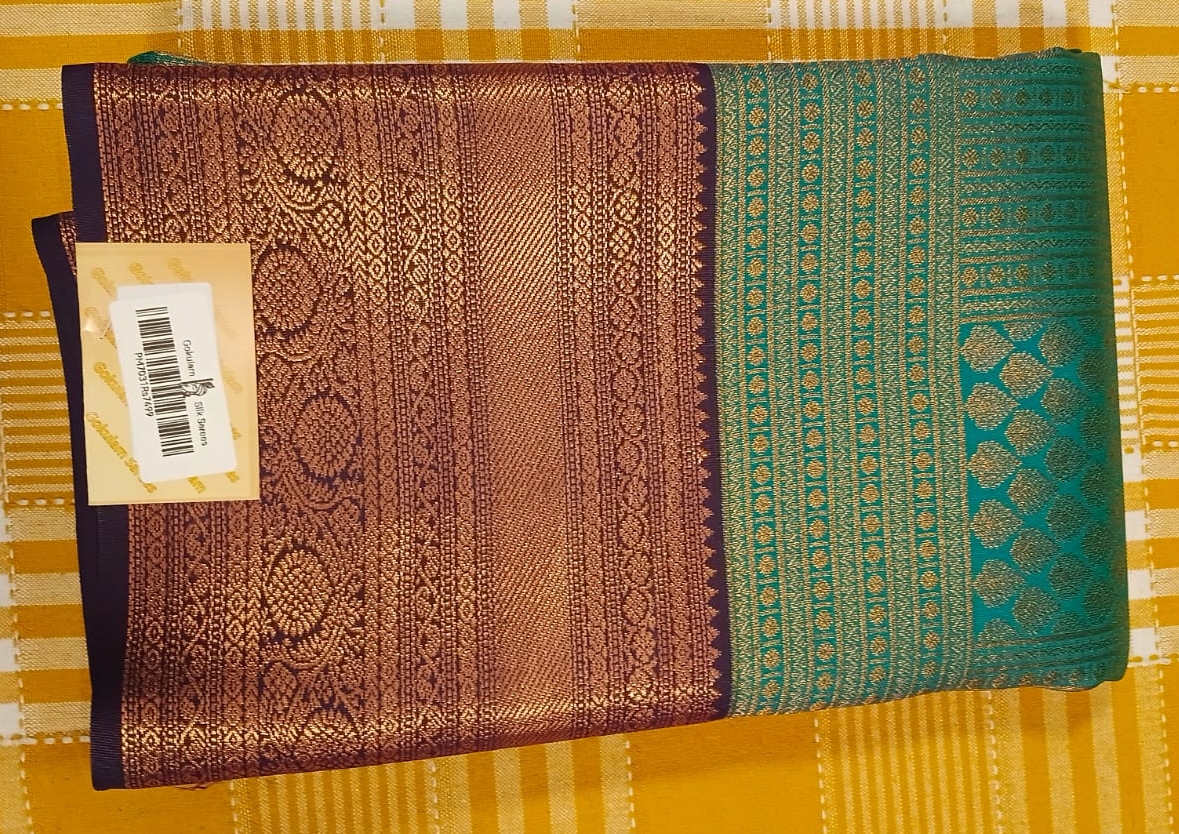 Purple Pure  Tissue Silk Saree 099 view 2