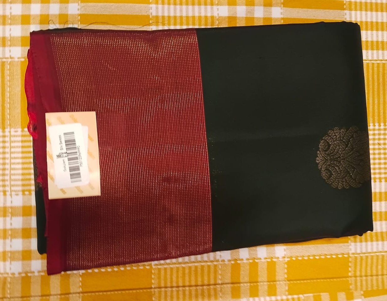 Pure  Silk Saree 095 view 2