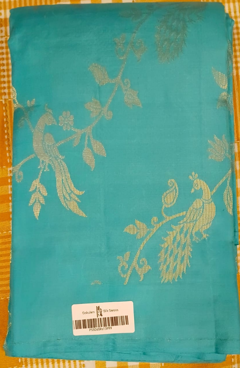 Pure Silk Saree 083 view 2
