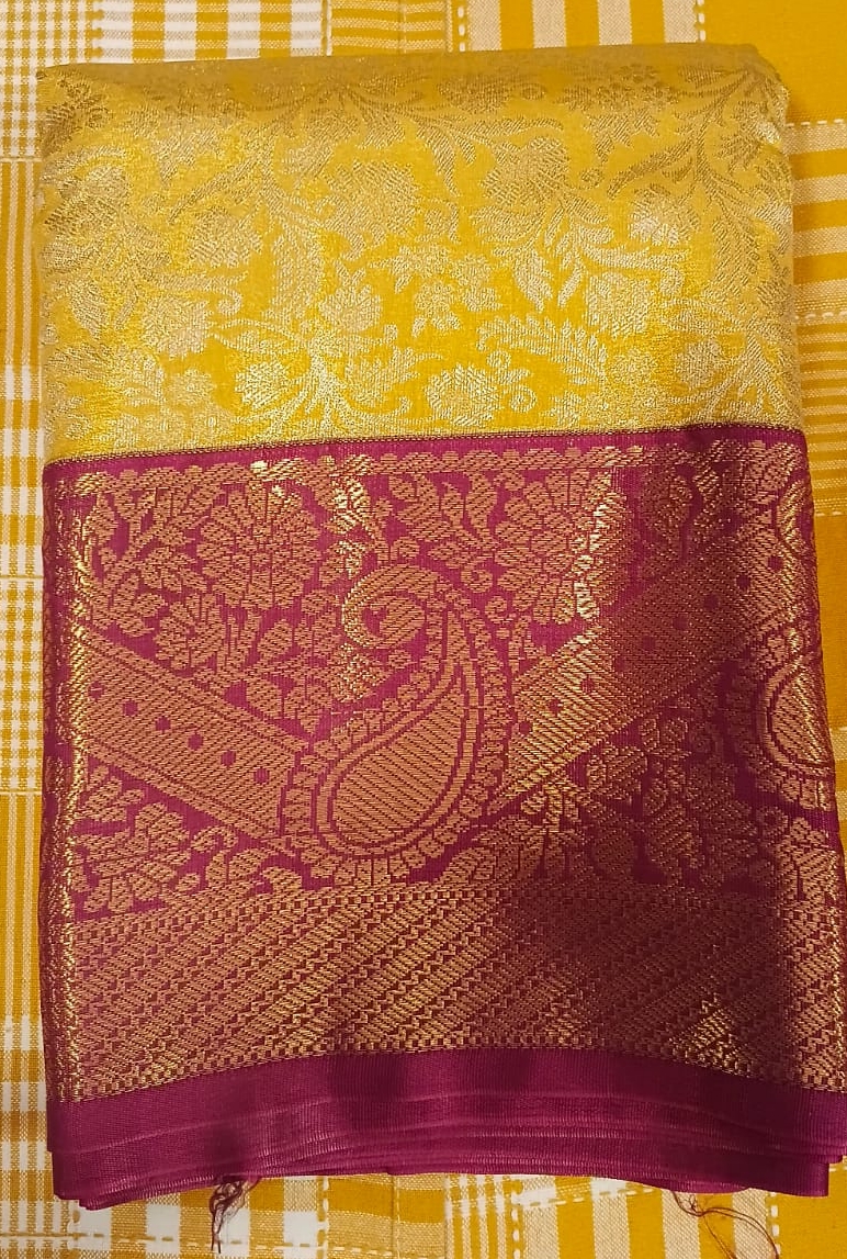 Pure Silk Saree 082 view 2