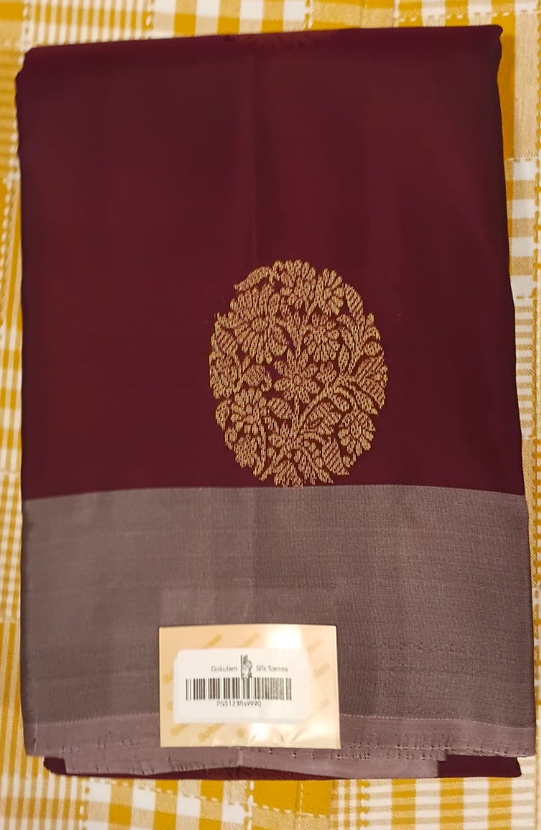 Pure Silk Saree 079 view 2