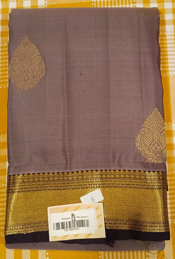 Pure Silk Saree 077 view 2