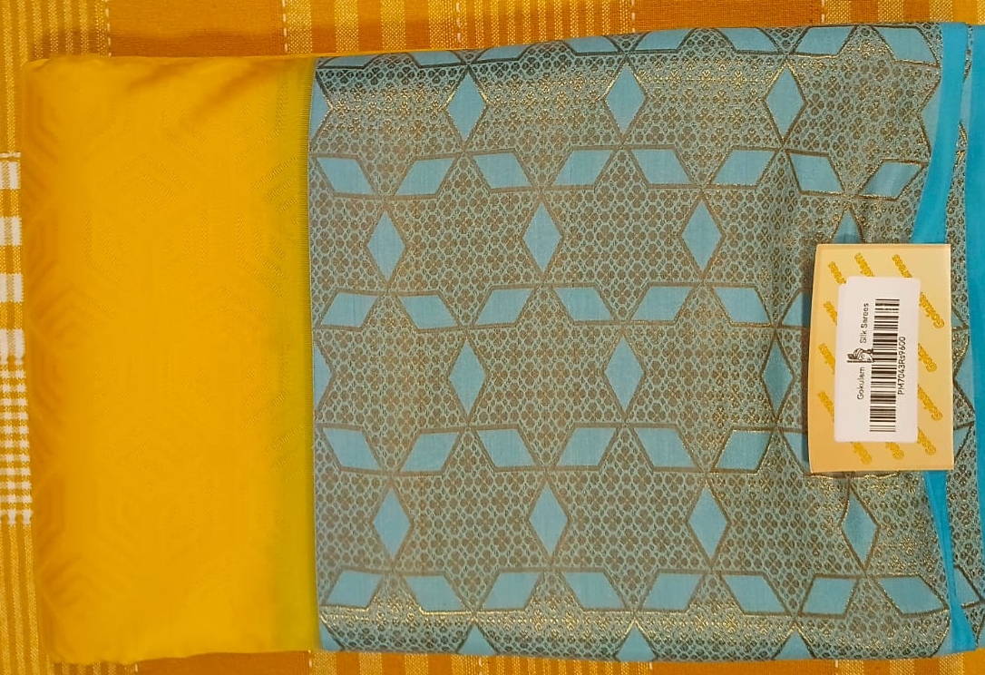 Pure Silk Saree 071 view 2