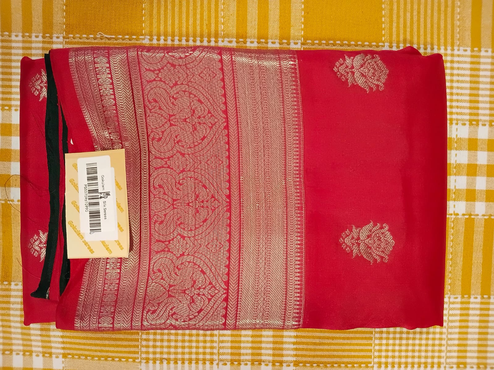 Pure Silk Saree 057 view 2