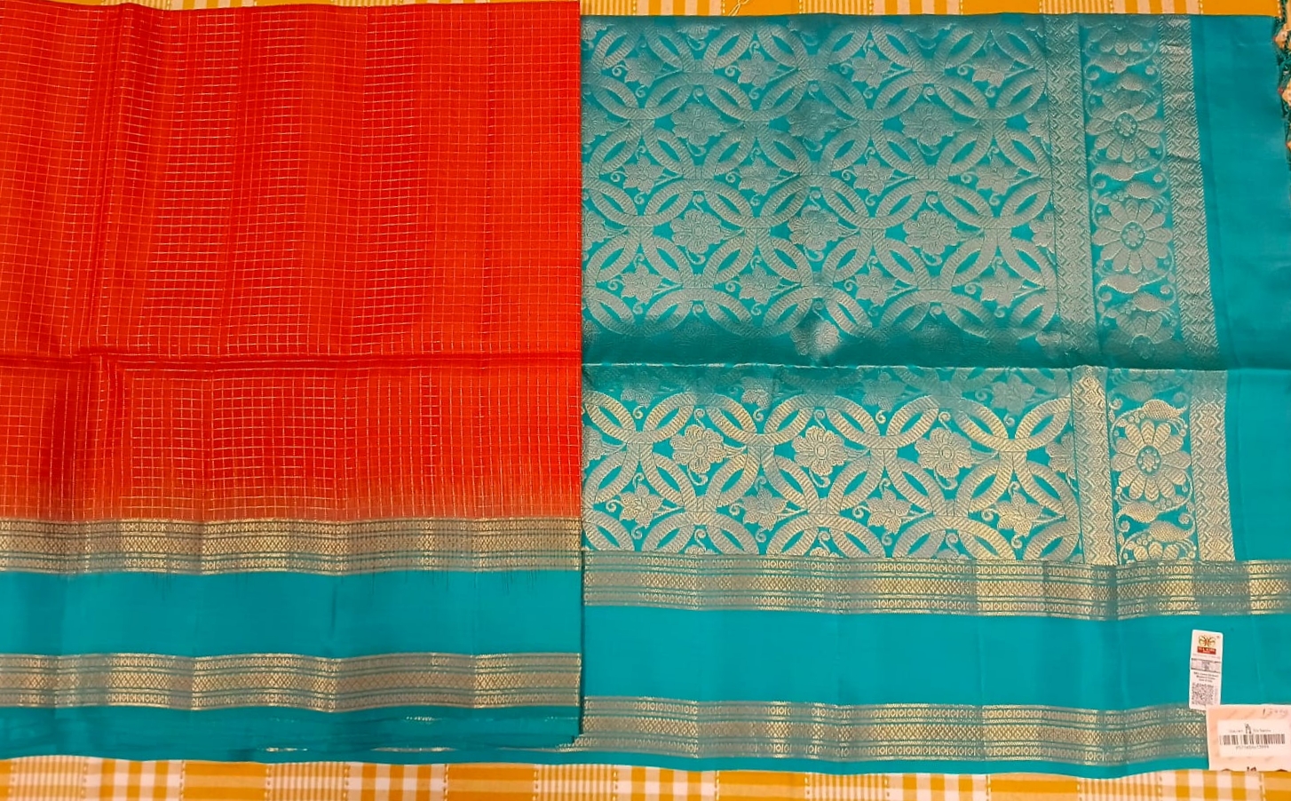 Pure Silk Saree 044 view 2