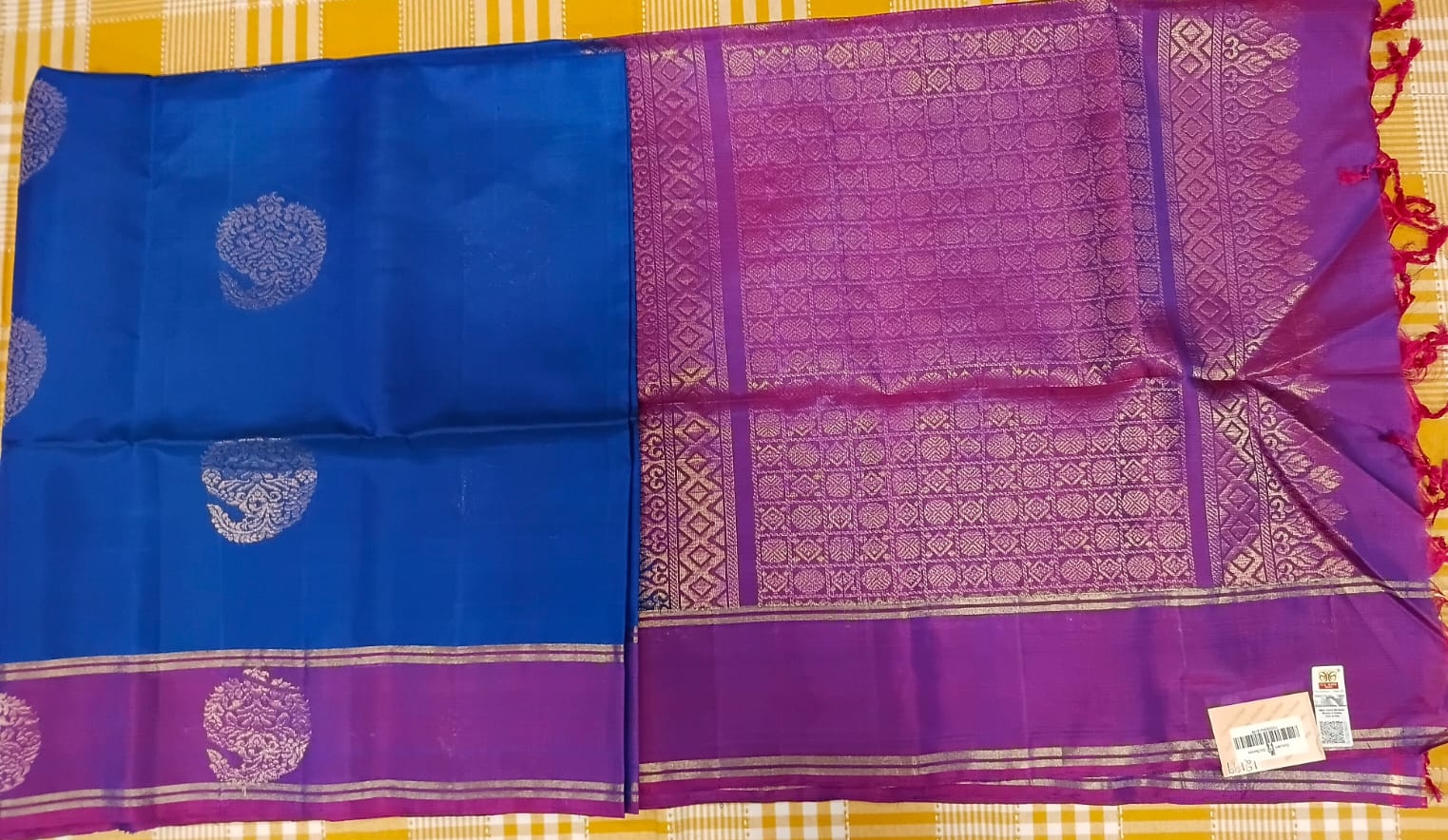 Pure Silk Saree 043 view 2
