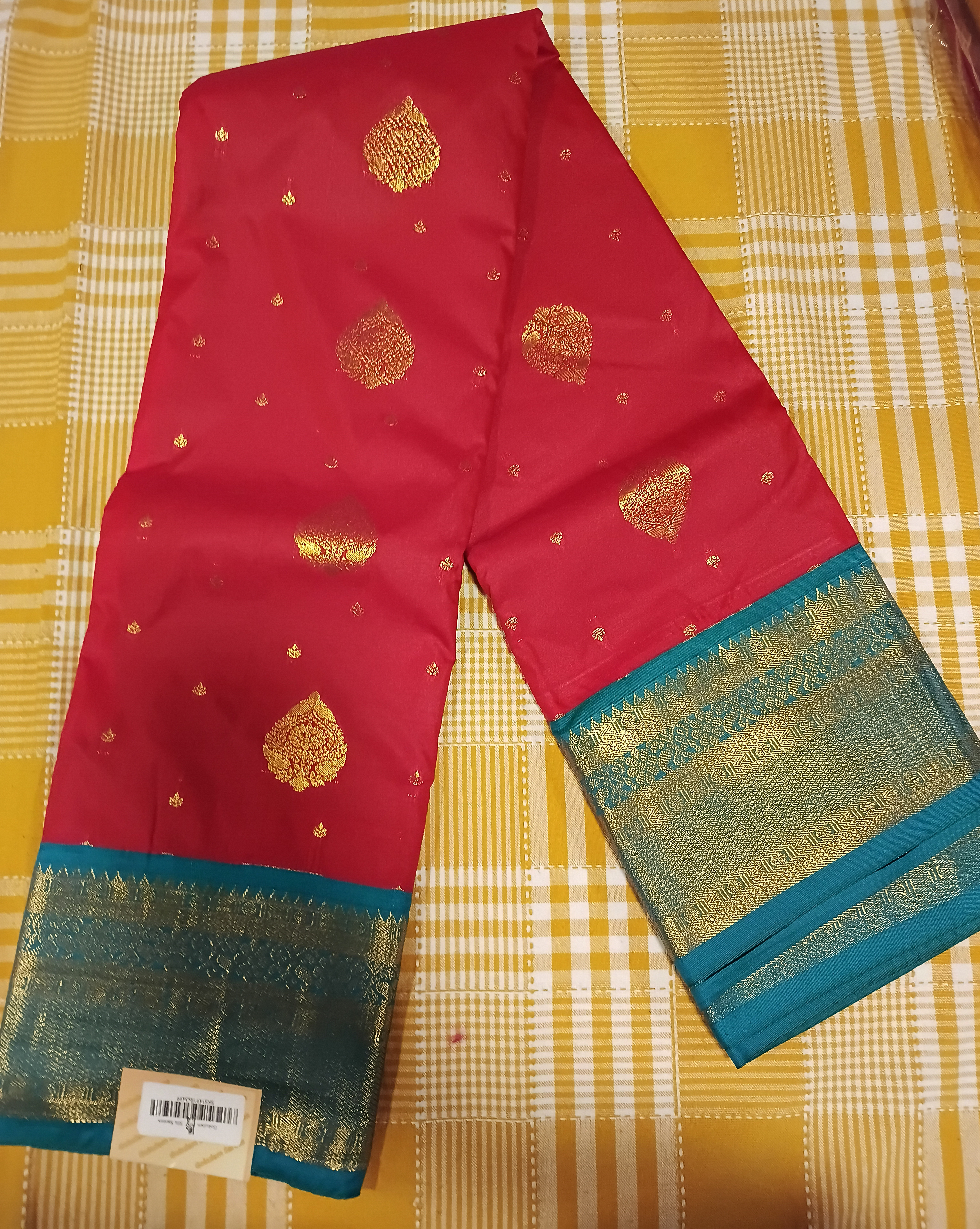 Semi Kanchi Silk Saree 081 view 2