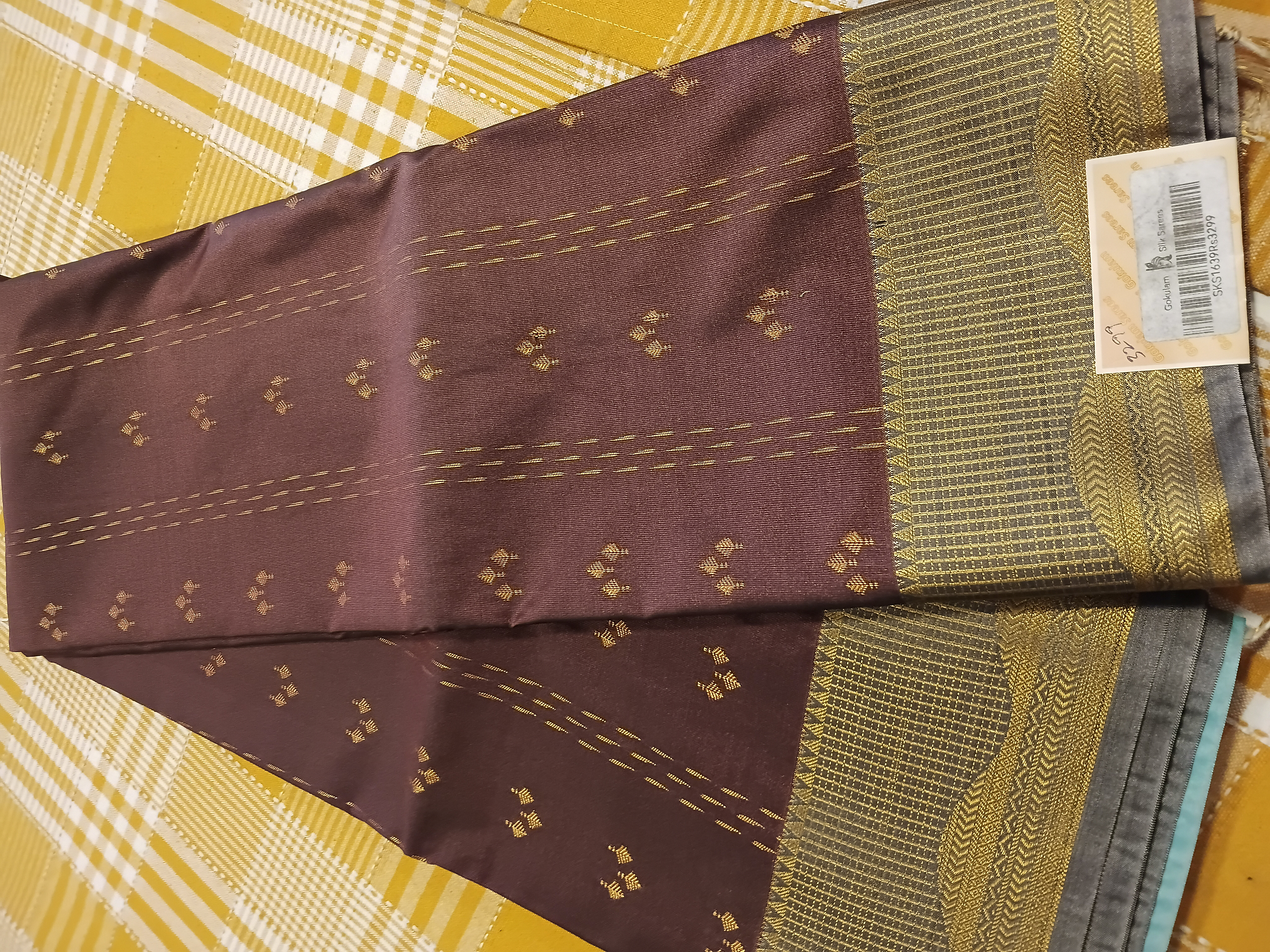 Semi Kanchi Silk Saree 143 view 2