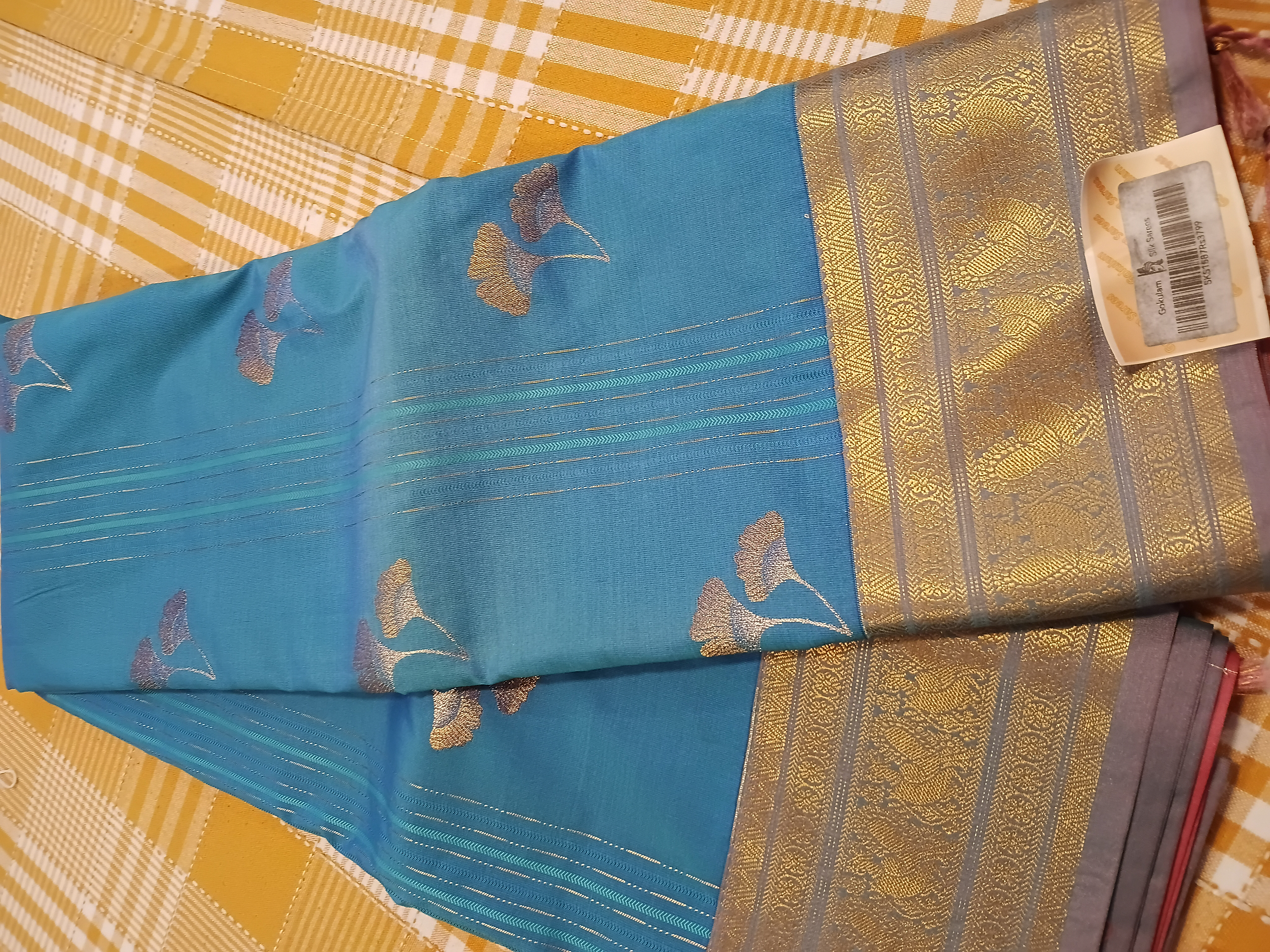 Semi Kanchi Silk Saree 142 view 2