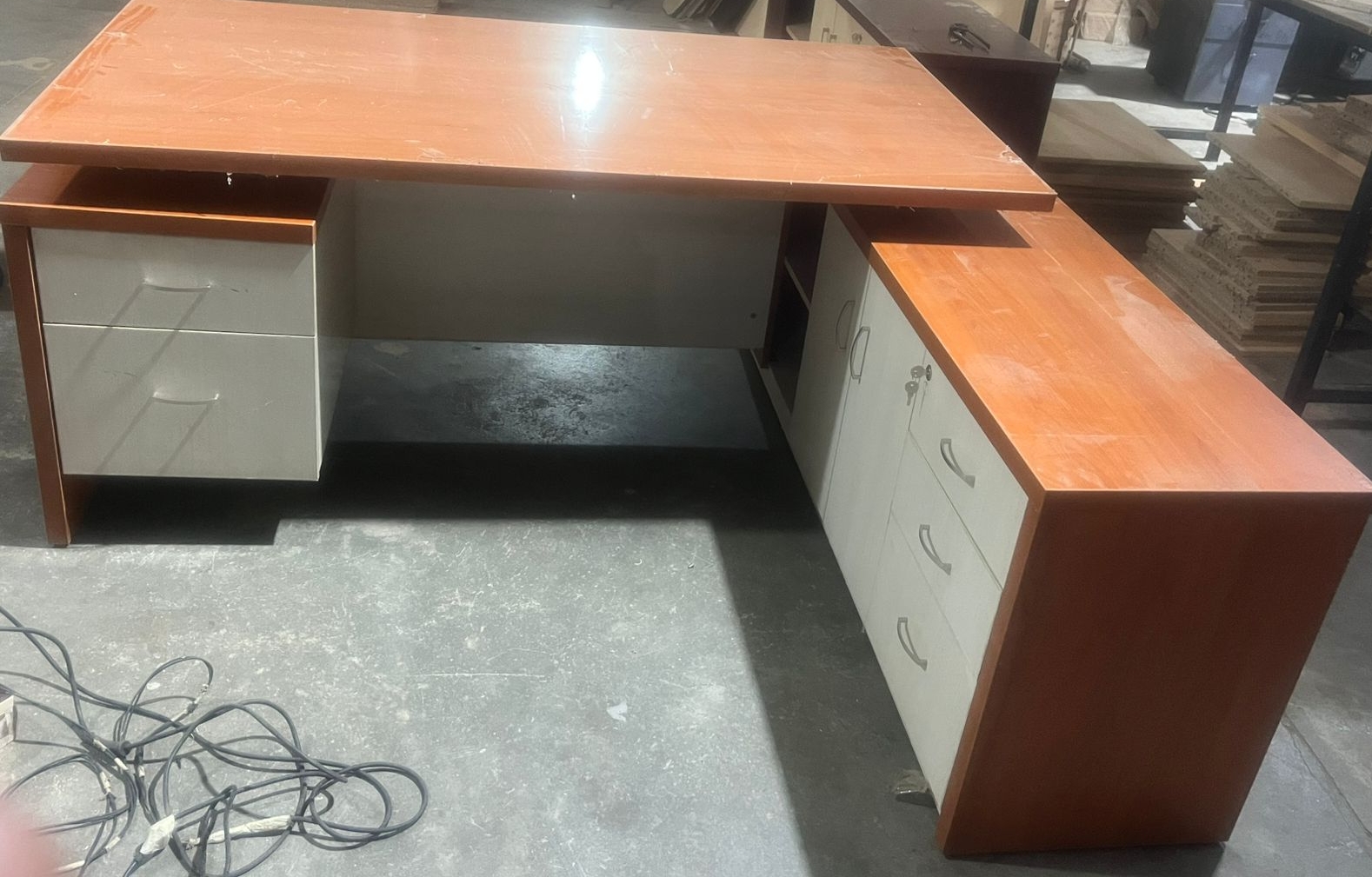 Executive Office Desk view 2