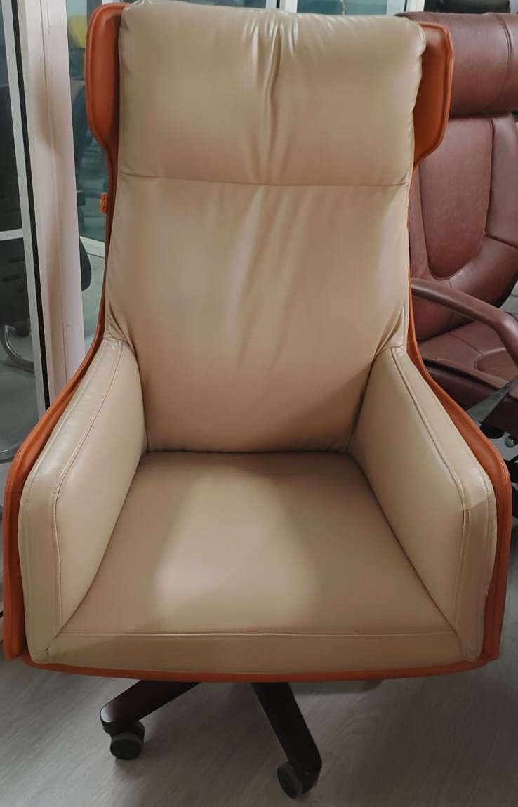 Luxurious Leather Office Chair view 2