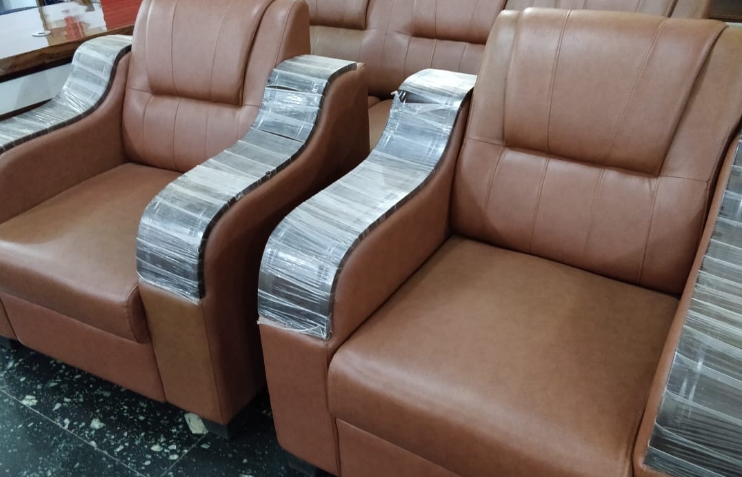 Plush Leather Recliner view 2