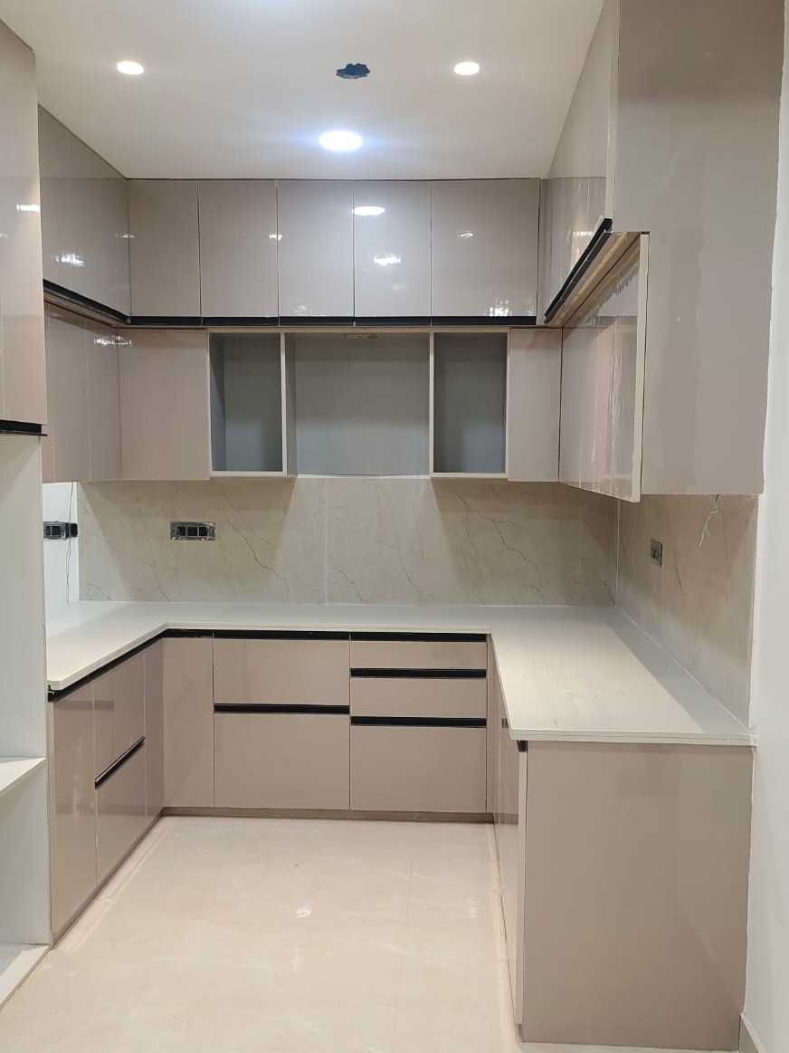 Glossy Kitchen Cabinets view 2