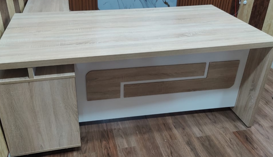 Modern Executive Desk view 2