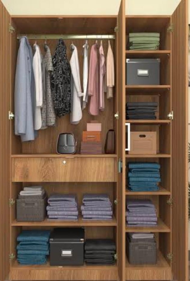 Luxurious Wooden Wardrobe view 2