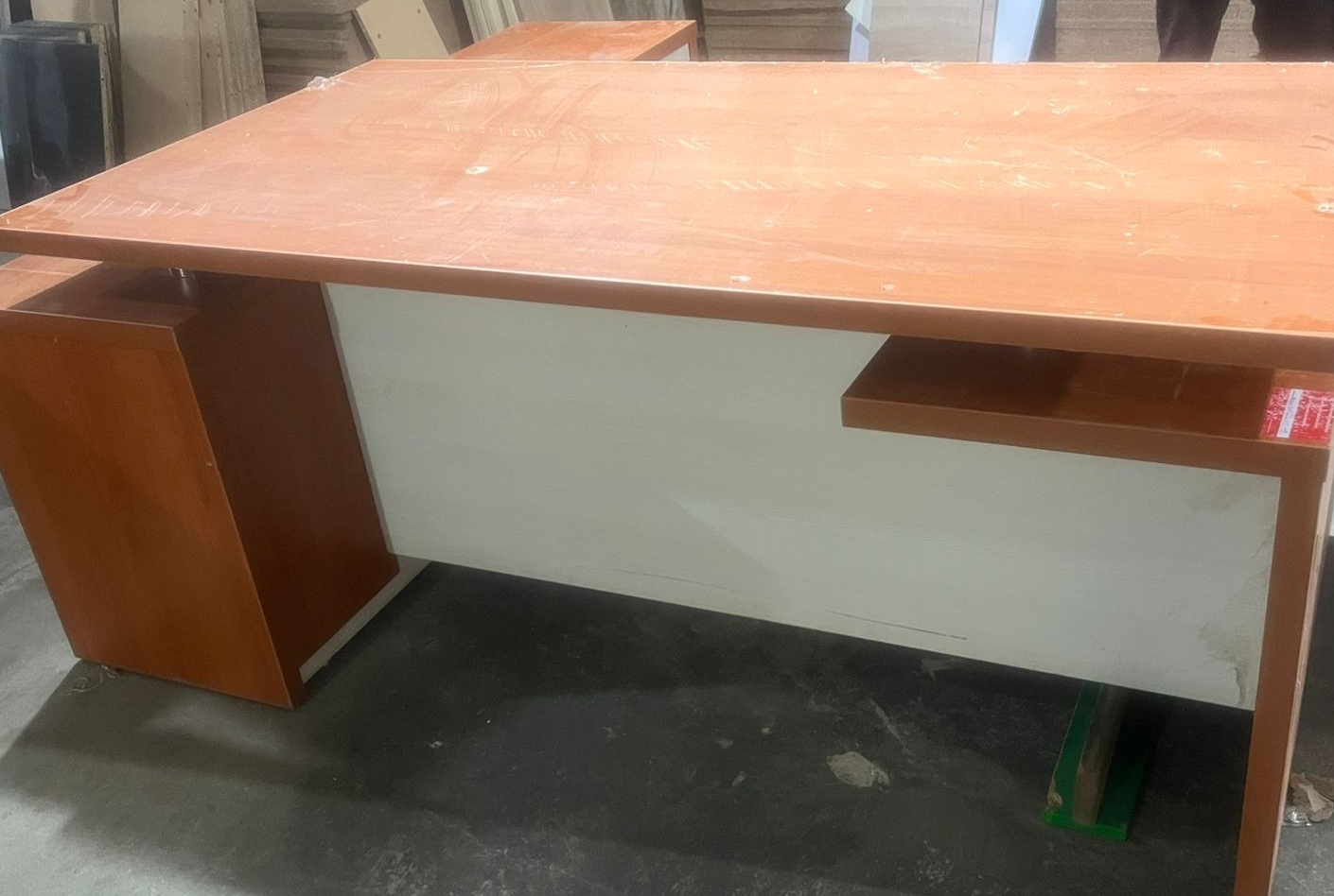 Wooden Office Desk view 2