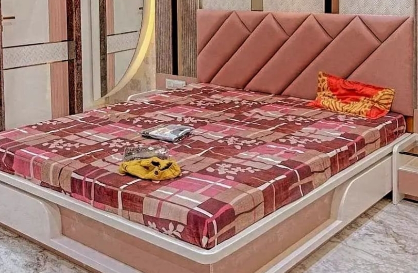 Elegant Modern Bed view 2