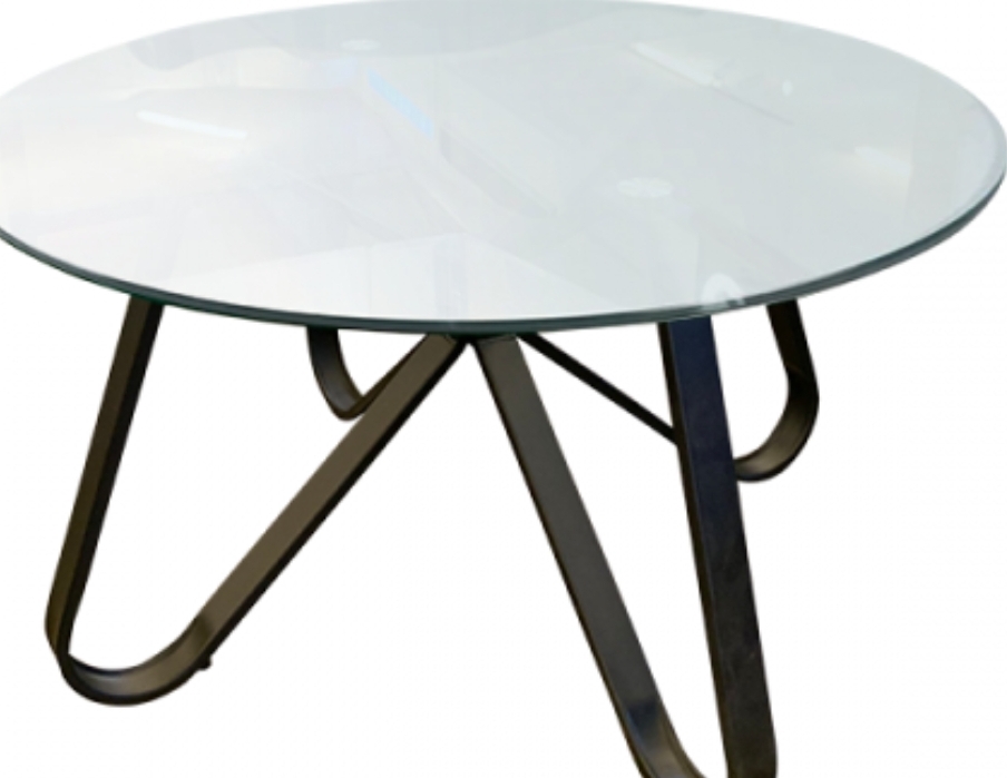 Glass-Top Coffee Table view 2